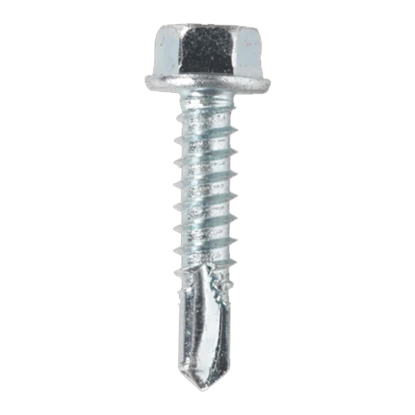 Sealey Self Drilling Screw 5.5 x 25mm Hex Head Zinc Pack of 100