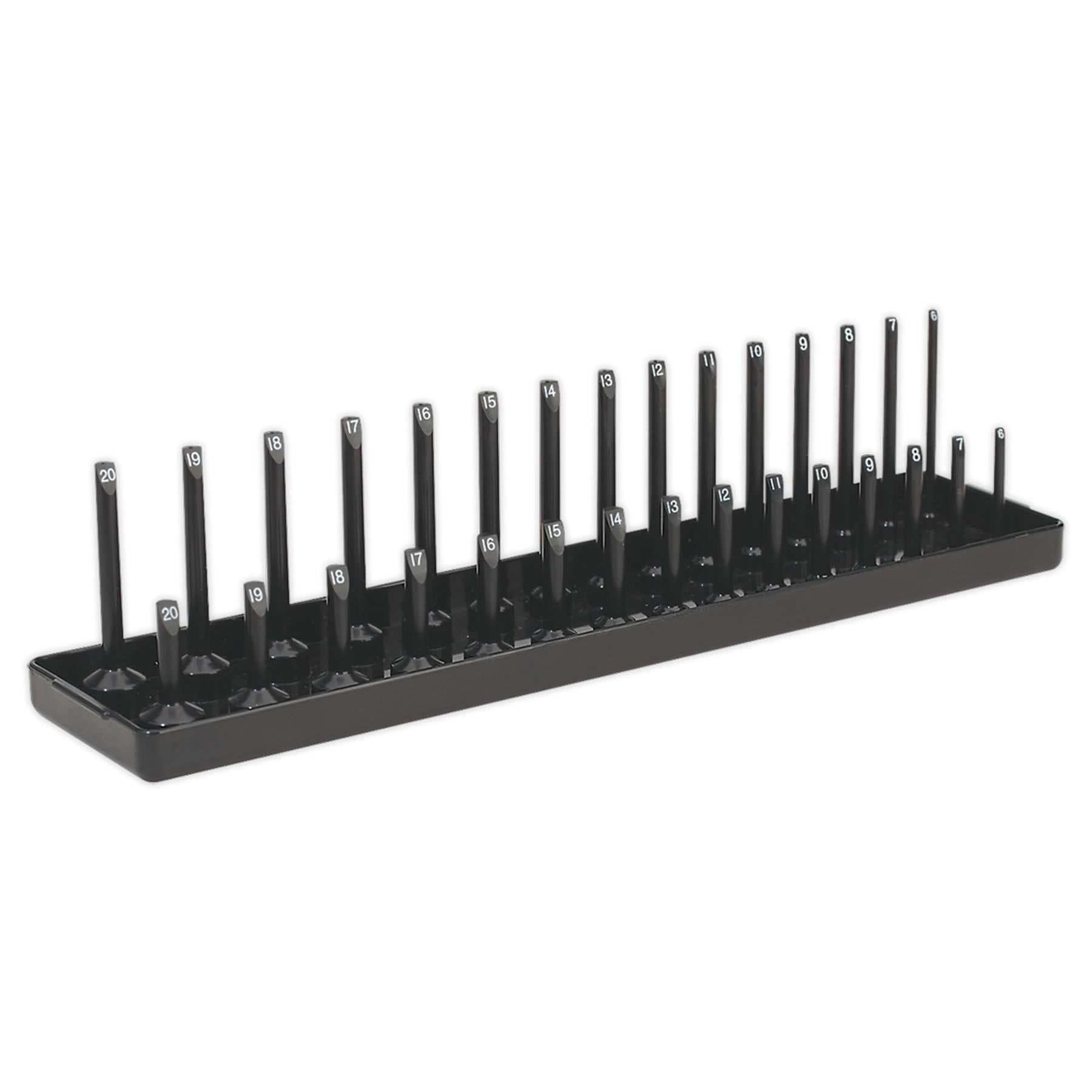 Sealey Socket Holder 3/8"Sq Drive 6-20mm