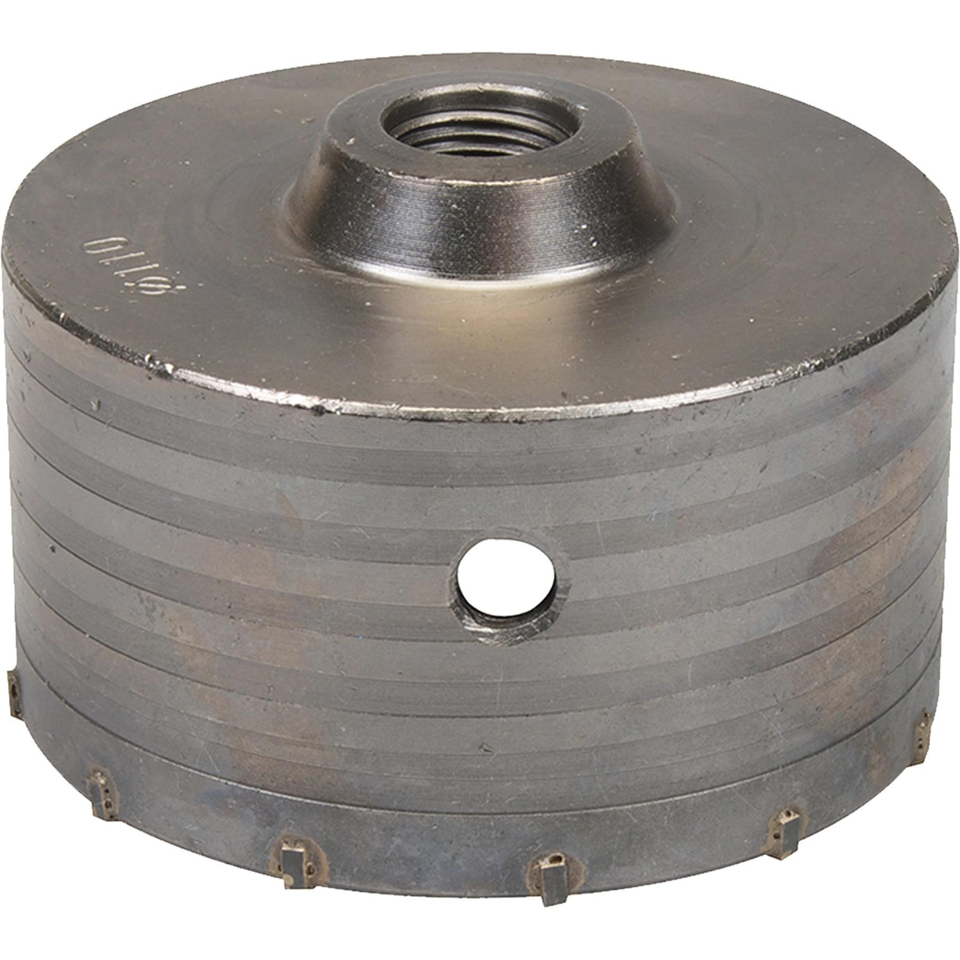 TCT Core Drill Bit 110mm Hole Saw Masonry Stone Brick Hex 110mm Extensions Pilot