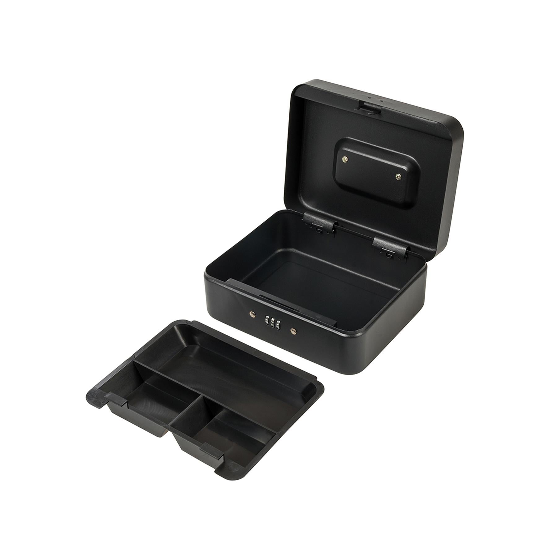 3-Digit Combination Cash & Valuables Safe Box 200 x 160 x 90mm Powder Coated