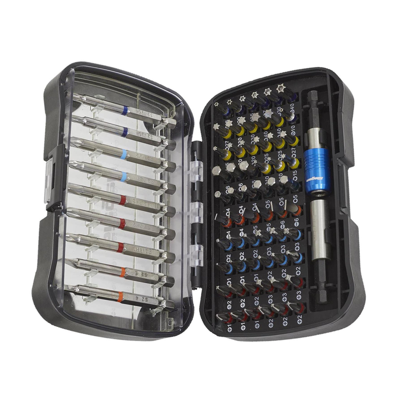 Sealey Power Tool Bit Set 71pc Colour-Coded S2