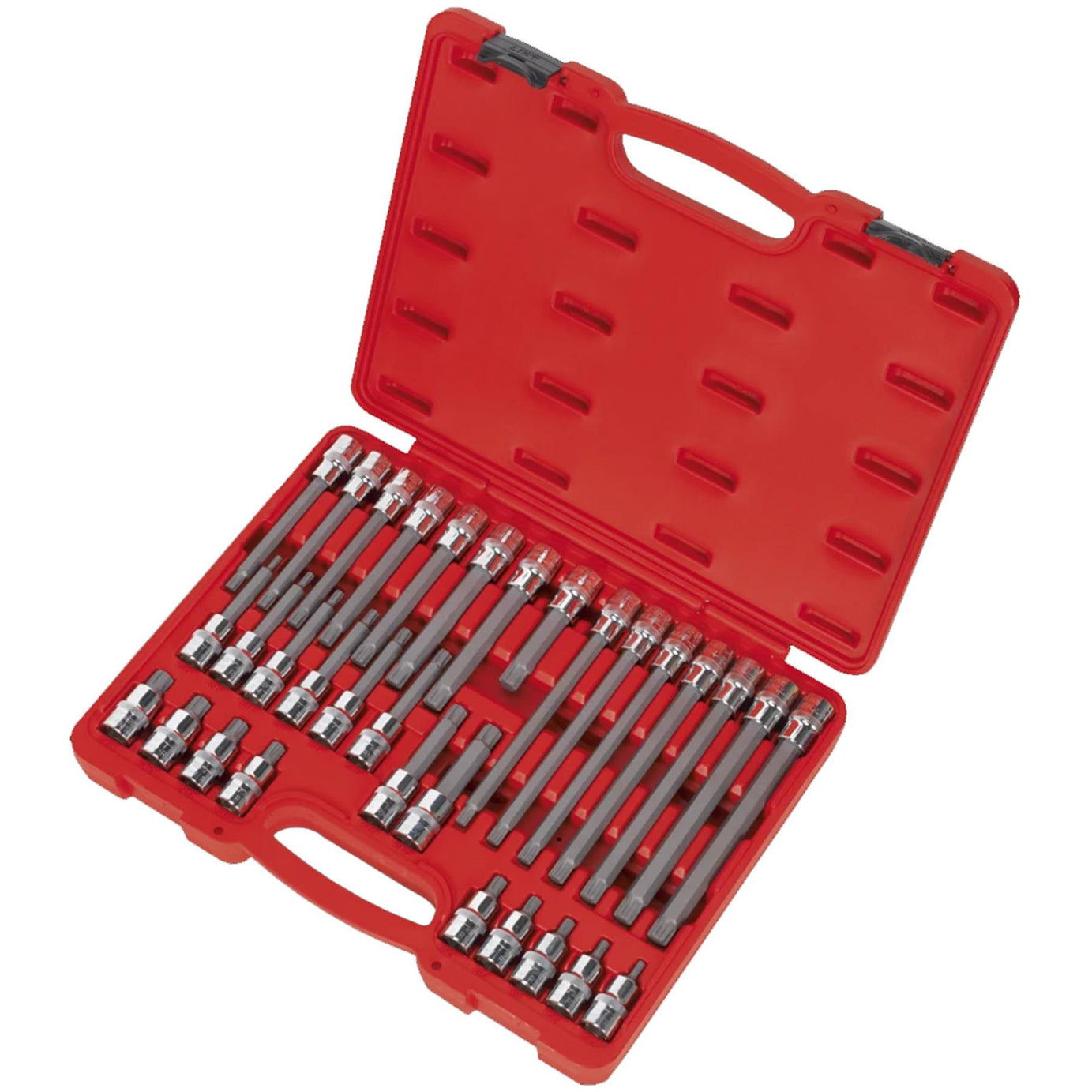 Sealey Ribe Socket Bit Set 32pc 1/2"Sq Drive