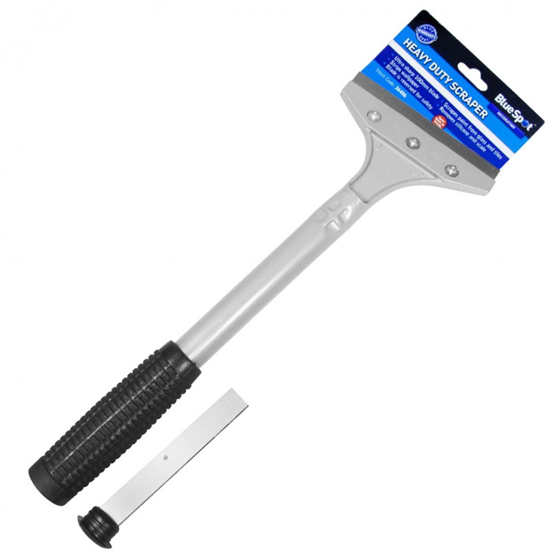 Bluespot Wallpaper Scraper Heavy Duty 380mm 15" Decorator Paint Remover 100mm Wide