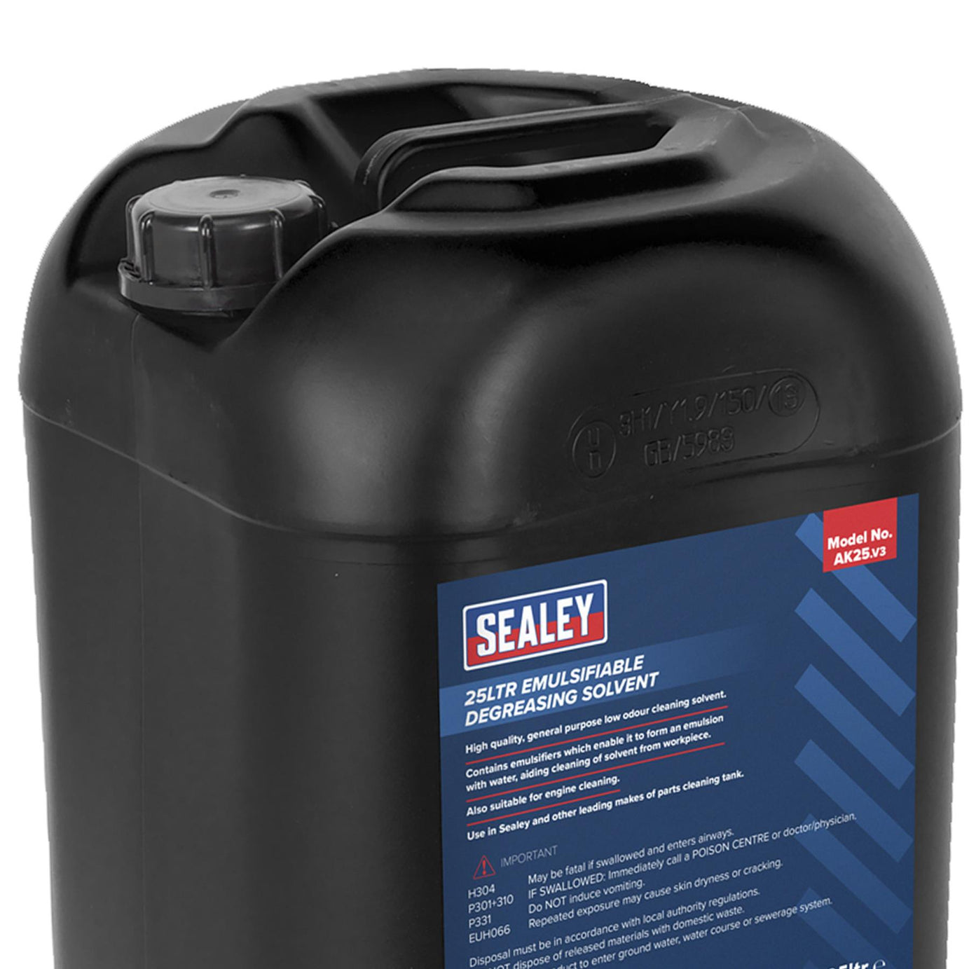 Sealey Degreasing Solvent Emulsifiable 25L