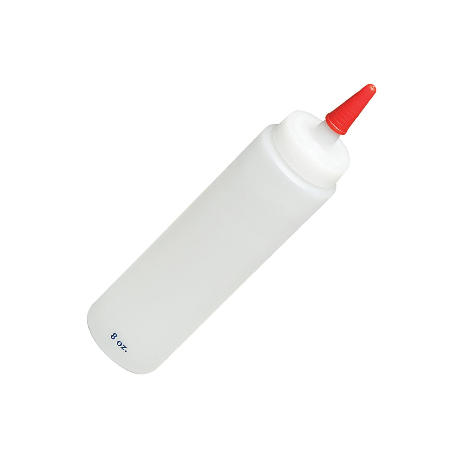 Glue Bottle with Standard Spout 8Oz Easy To Clean Plastic Glue Bottle And Spout