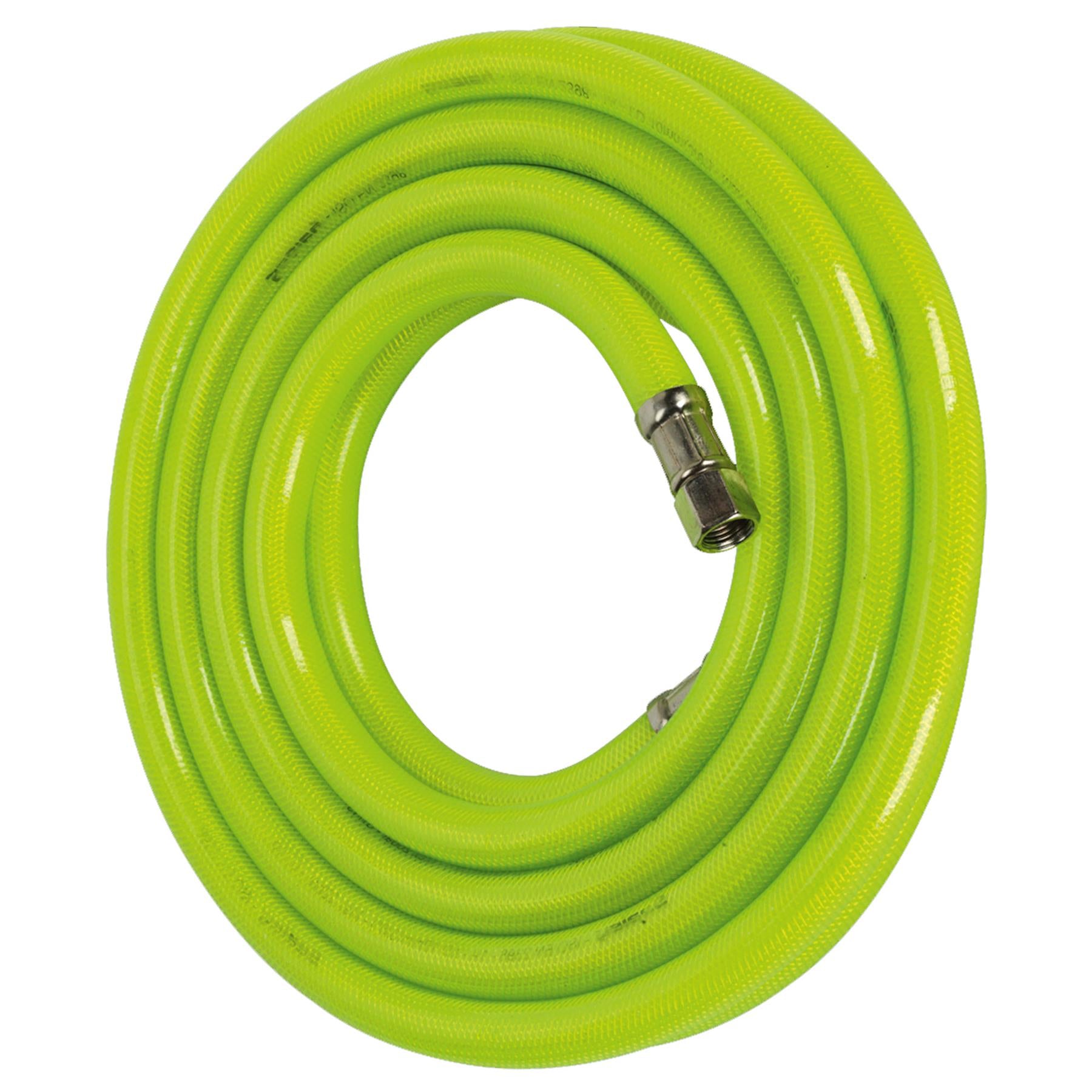 Sealey Air Hose High-Visibility 5m x 10mm with 1/4"BSP Unions