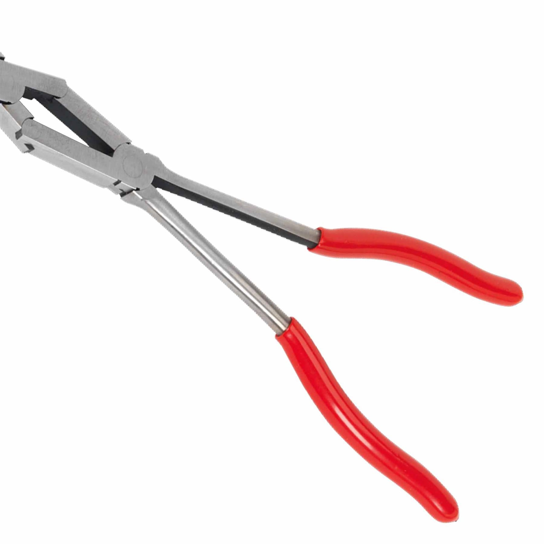 Sealey Needle Nose Pliers 45° Double Joint Long Reach 335mm