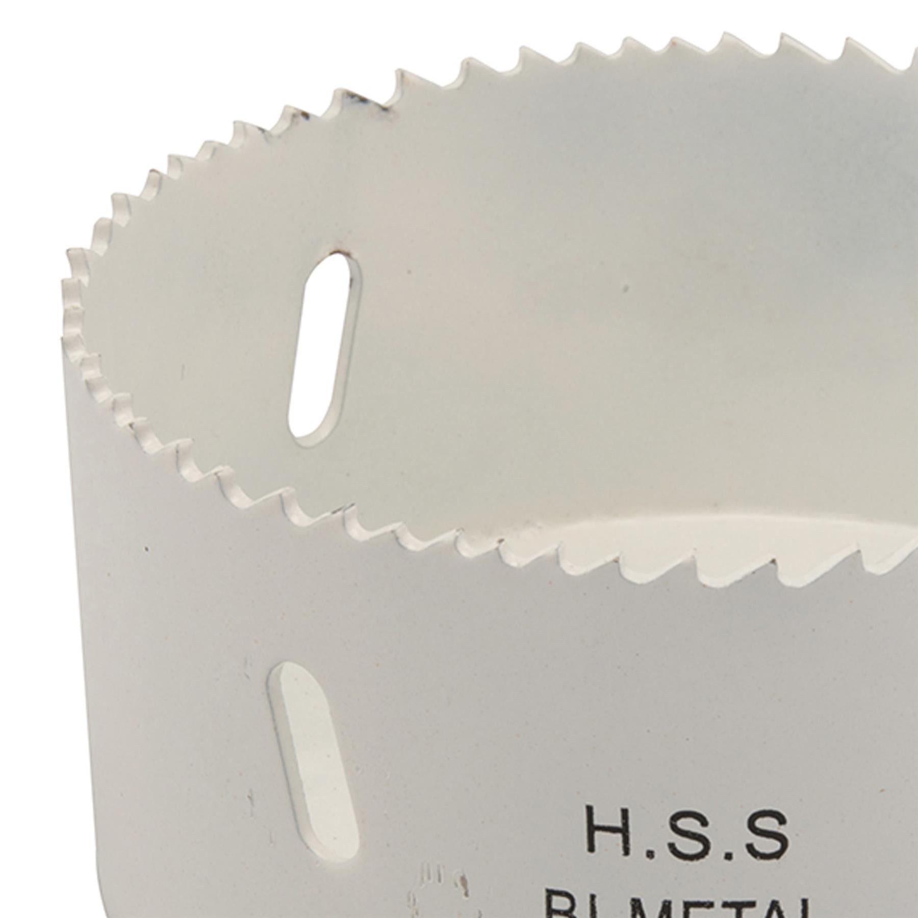 Heavy Duty Bi-Metal Holesaw 86mm Variable Pitch Steel Wood Metal Pvc Fast Clean