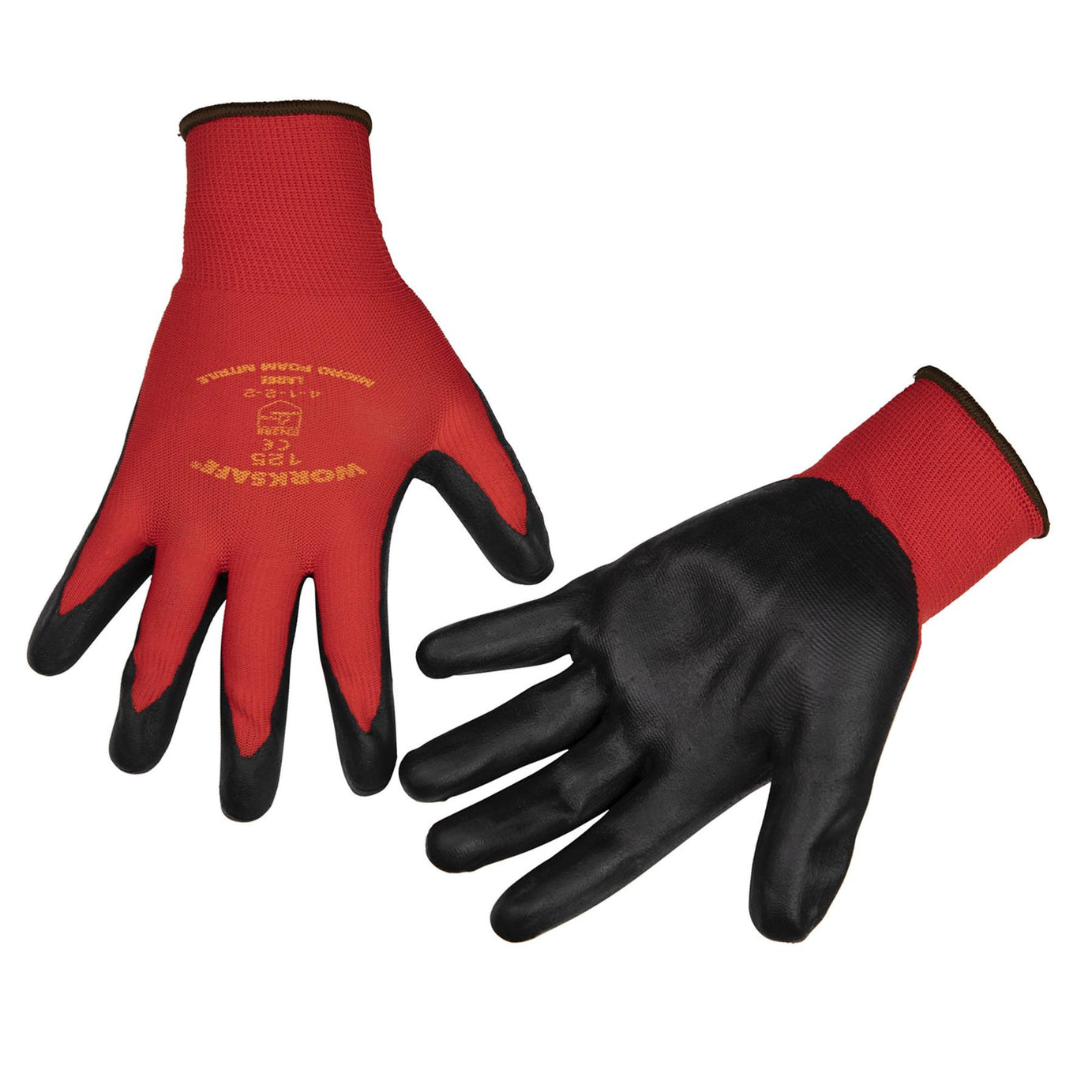 Sealey Flexi Grip Nitrile Palm Gloves (Large) - Pack of 6 Pairs