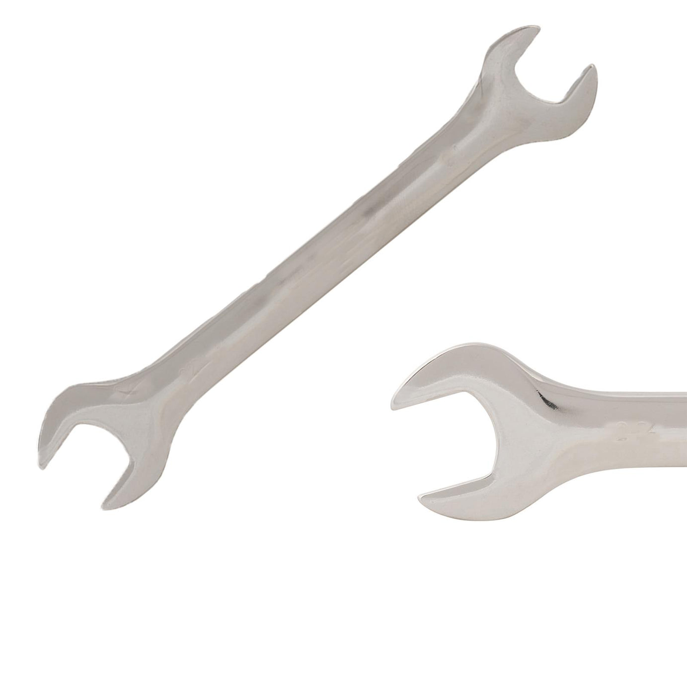 6Pce Open-Ended Spanner Set - 6 - 17mm High Quality Fully Polished Finish