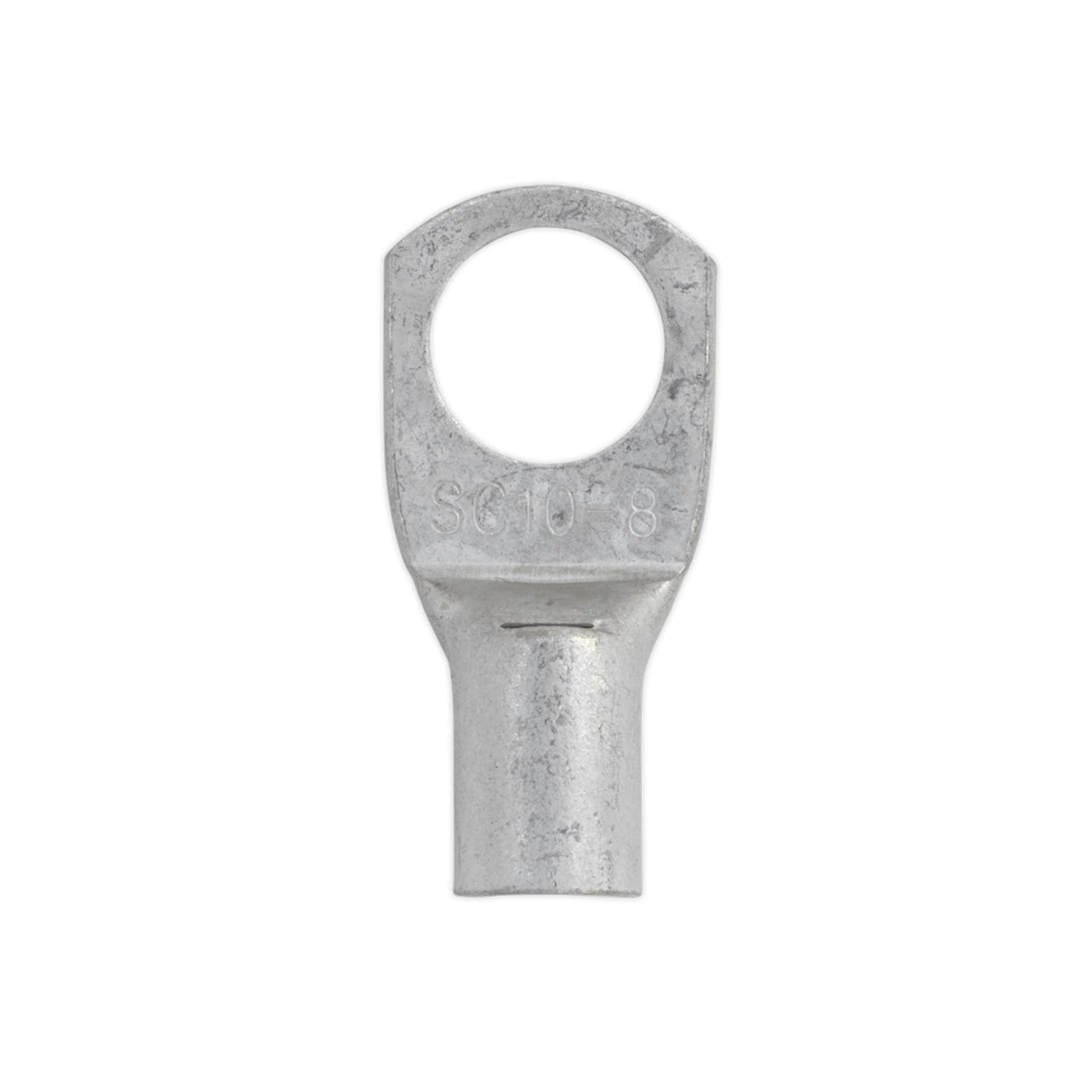 Copper Lug Terminal 50mm x 10mm Pack of 10. Sealey