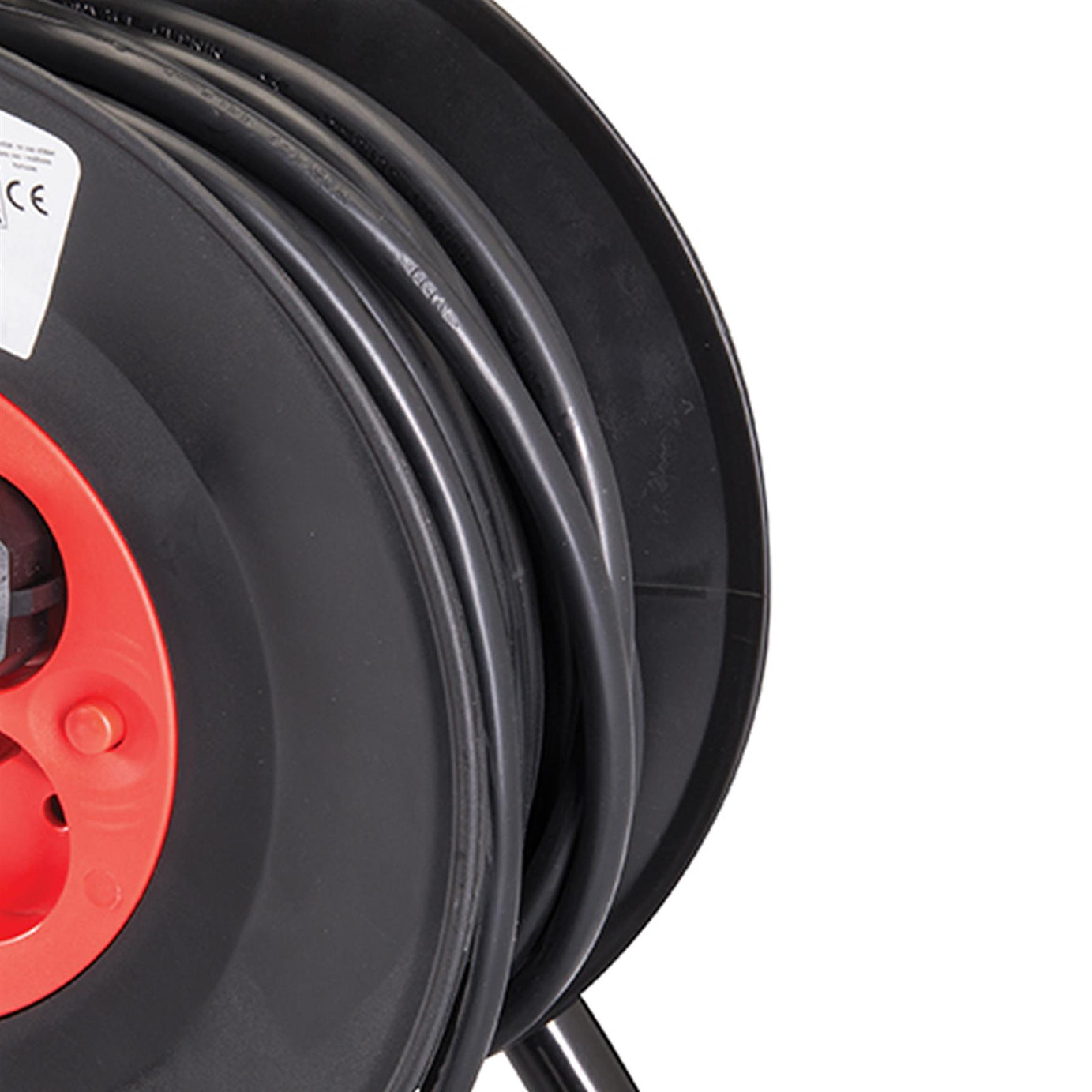 230V French Type E Cable Reel - European Freestanding 16A 25M 25M Long