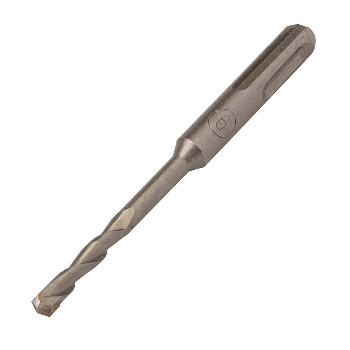 SDS+ PLUS MASONRY DRILL BIT 6 x 110mm, TUNGSTEN CARBIDE TIP, FOR STONE CONCRETE BRICK