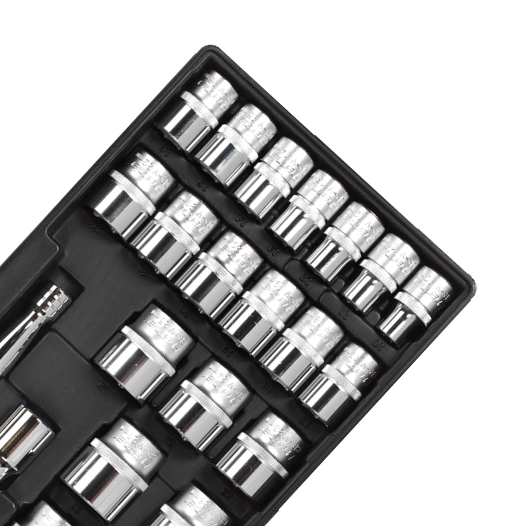 Sealey Tool Tray with Socket Set 26pc 1/2"Sq Drive