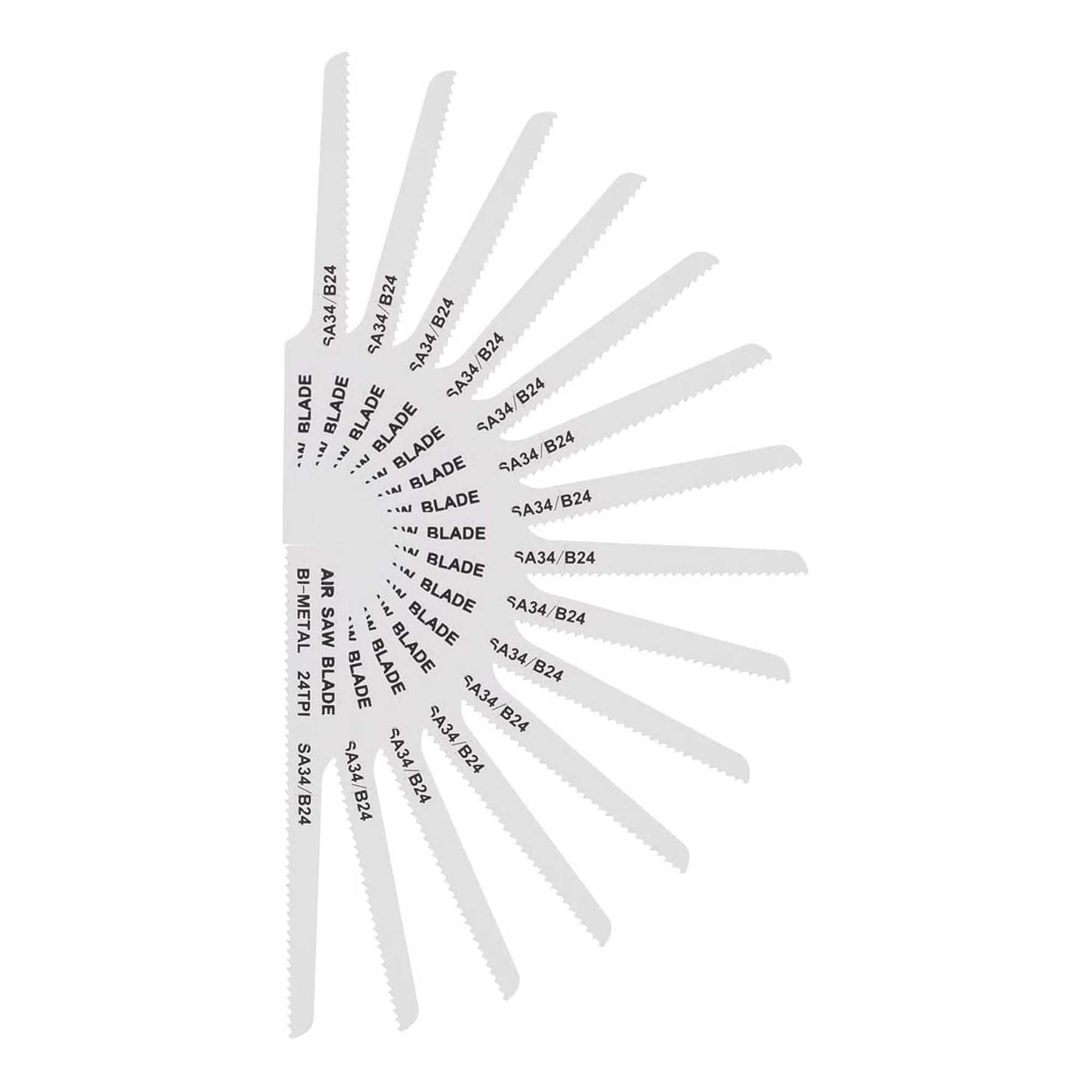 Sealey Air Saw Blade 24tpi - Pack of 15