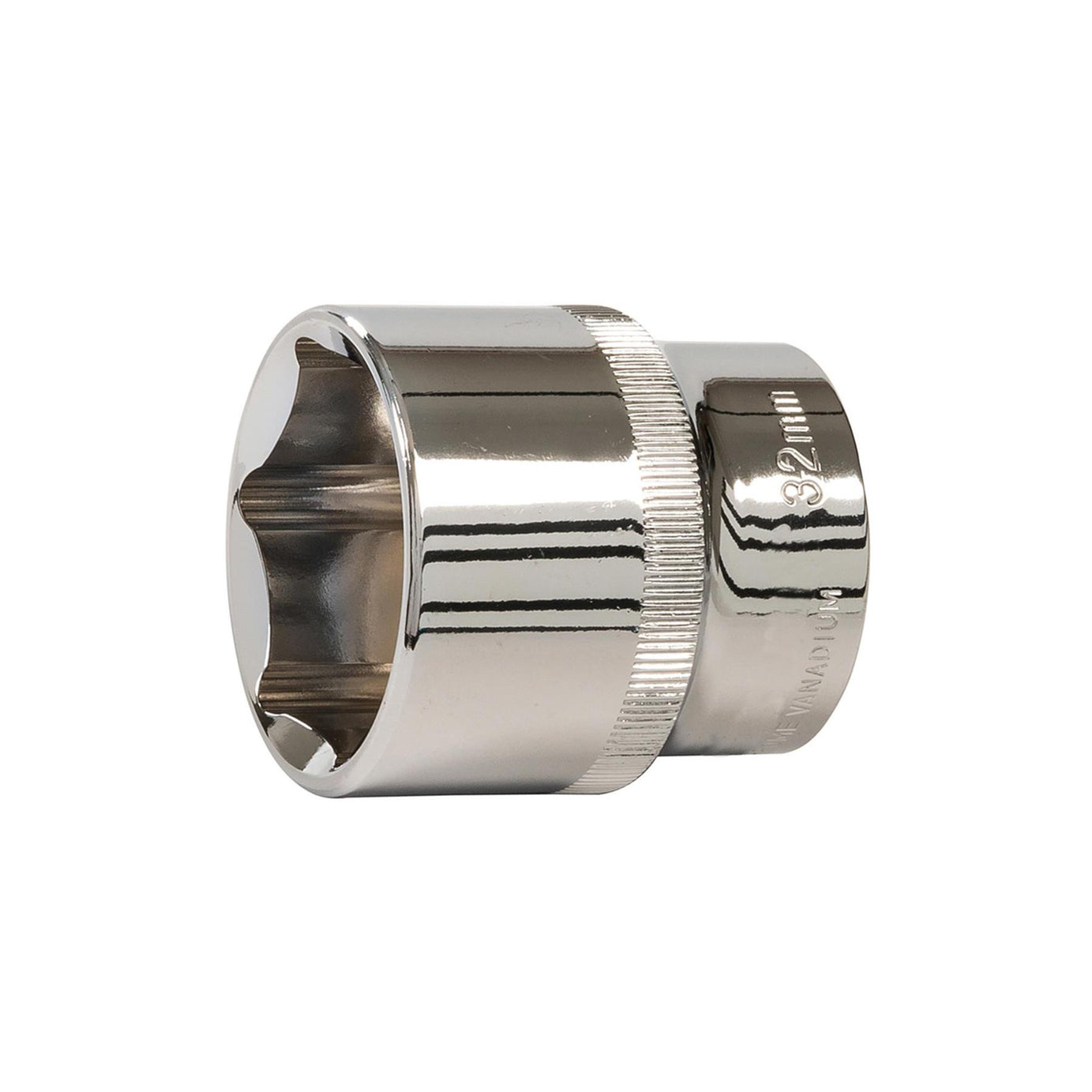 Socket 1/2" Drive Metric Hex Square 32mm Individual Hex Polished Crv Quality