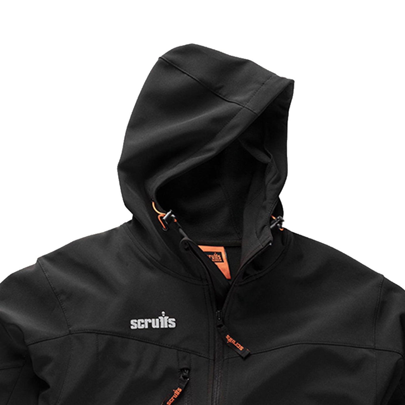 Scruffs Worker Softshell Jacket Black (Medium) Men's Trade Work Coat