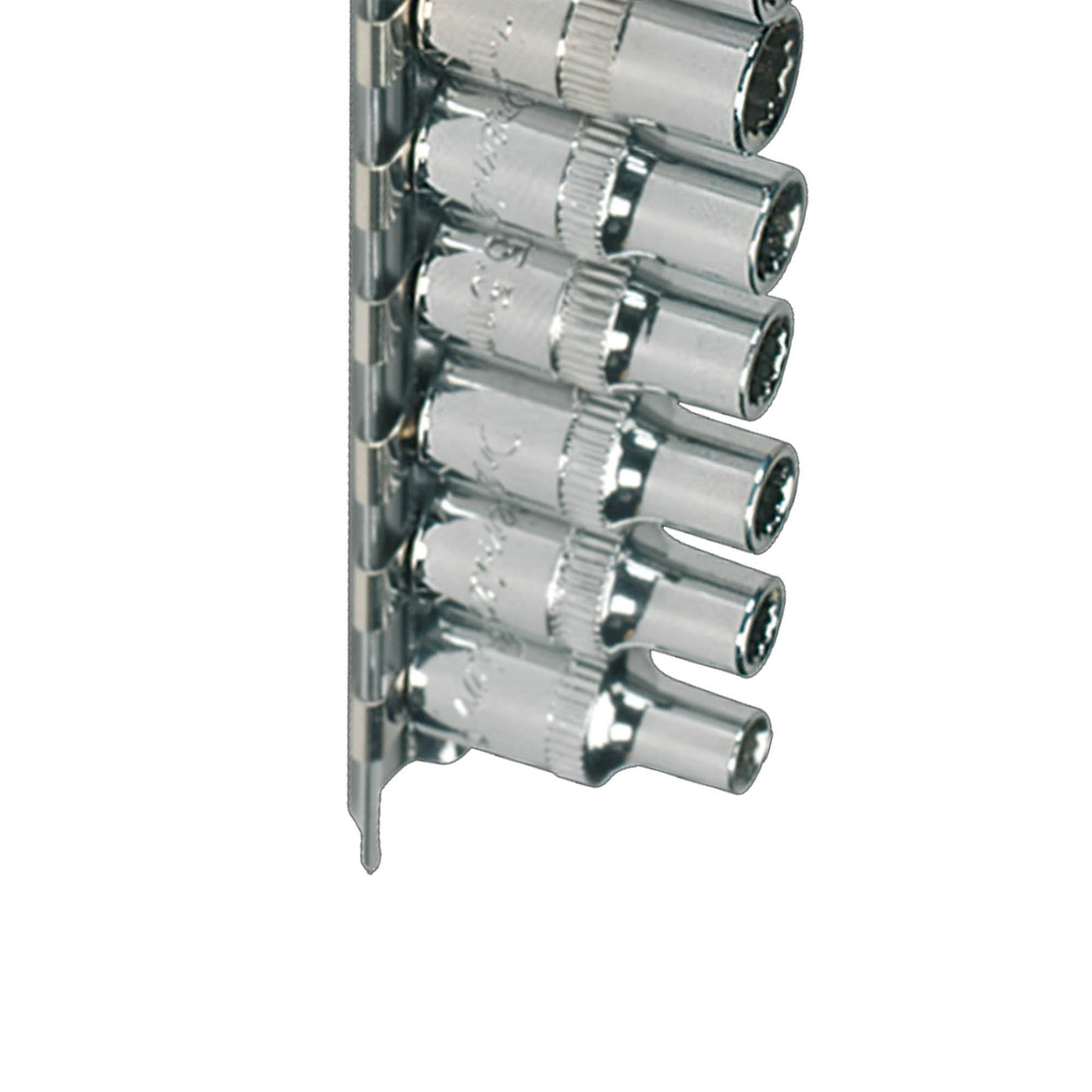 Sealey Socket Set 13pc 1/4"Sq Drive 12pt WallDrive Metric