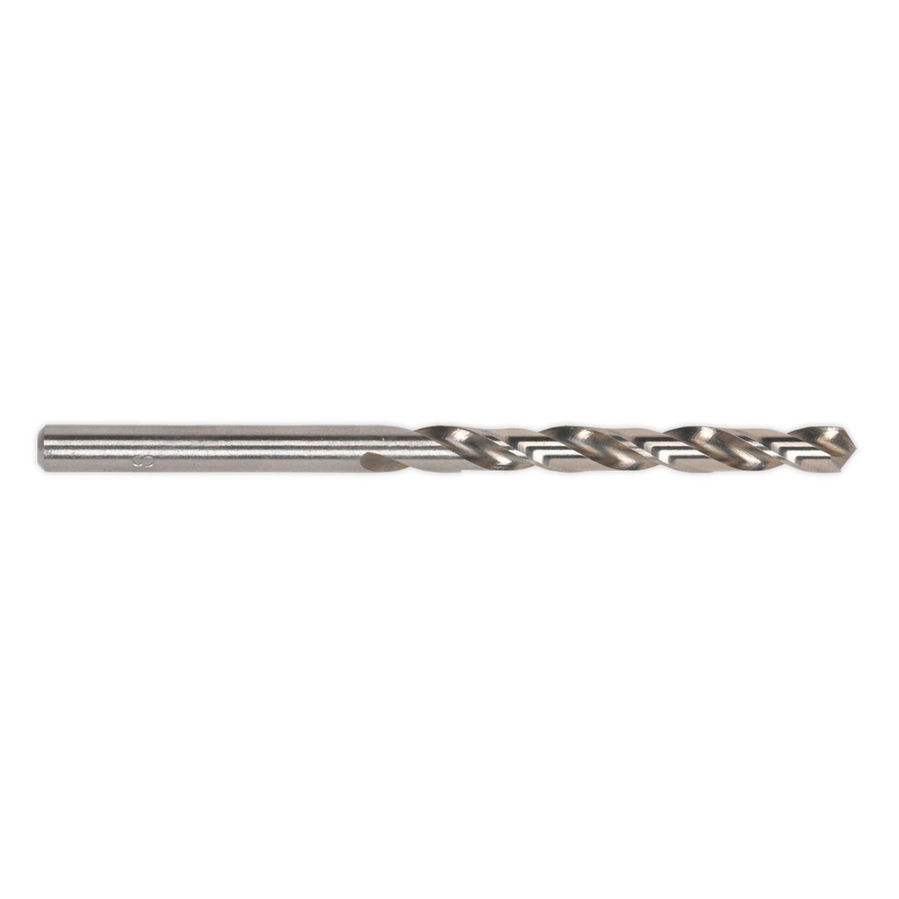 Sealey HSS Fully Ground Drill Bit �3mm Pack of 10