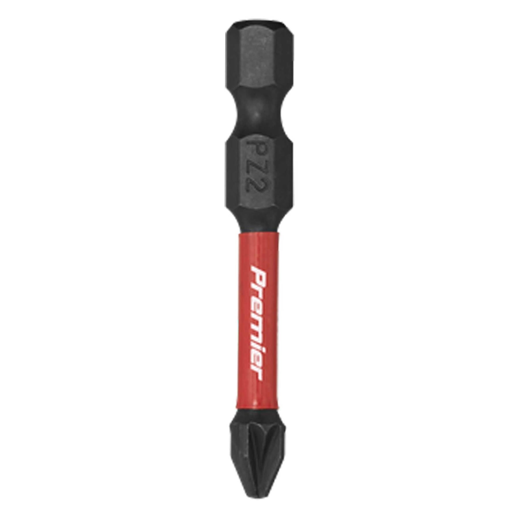 Sealey Pozi #2 Impact Power Tool Bits 50mm - 10pc
