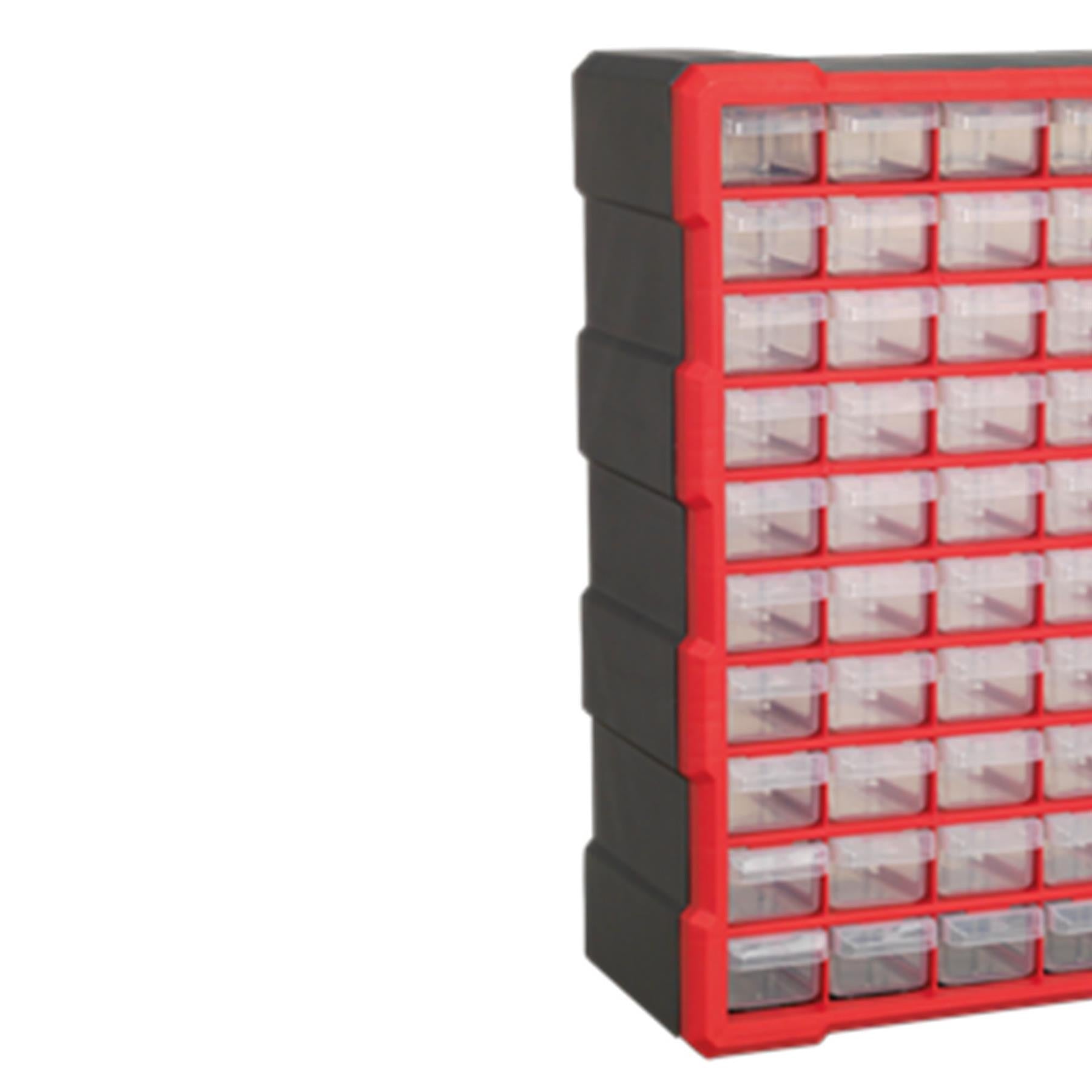 Sealey Cabinet Box 60 Drawer - Red/Black