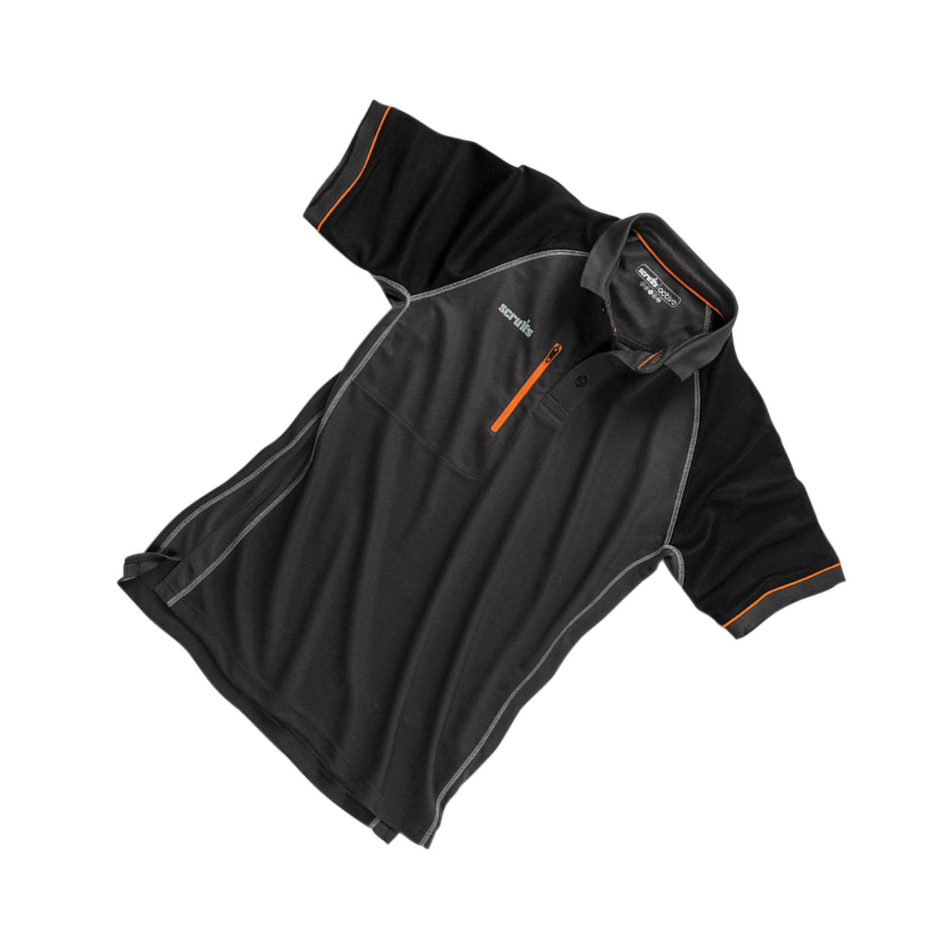 Scruffs Trade Active Polo Shirt Graphite (Size: Large) Men's Work T-Shirt