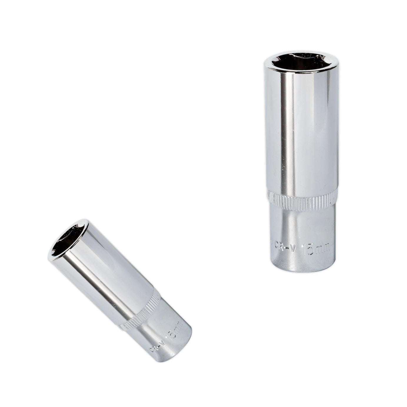 Sealey WallDrive Socket 15mm Deep 3/8"Sq Drive Fully Polished