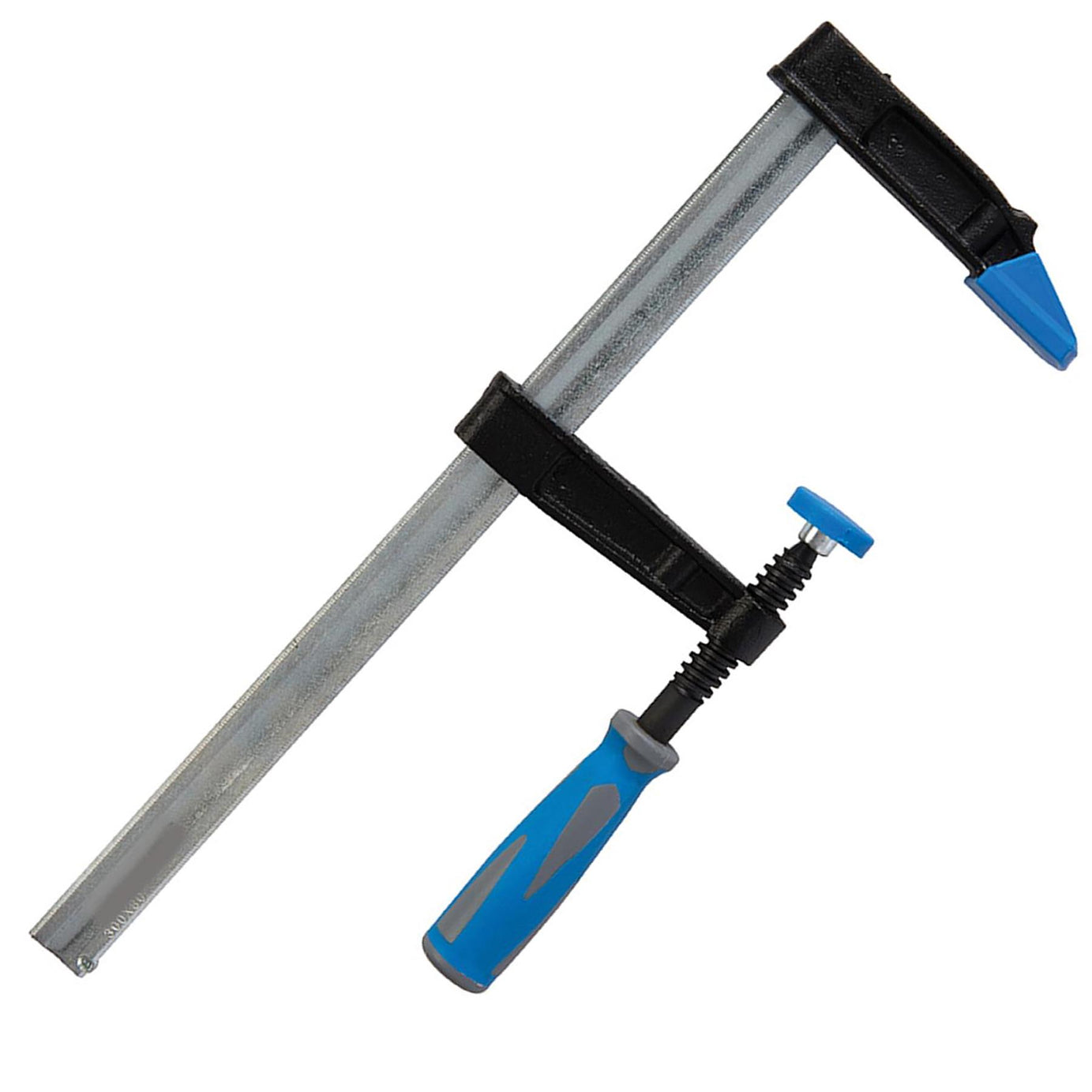 Heavy Duty F-Clamp Heavy 300 X 80mm Soft Grip Hobby Woodwork Carpentry DIY