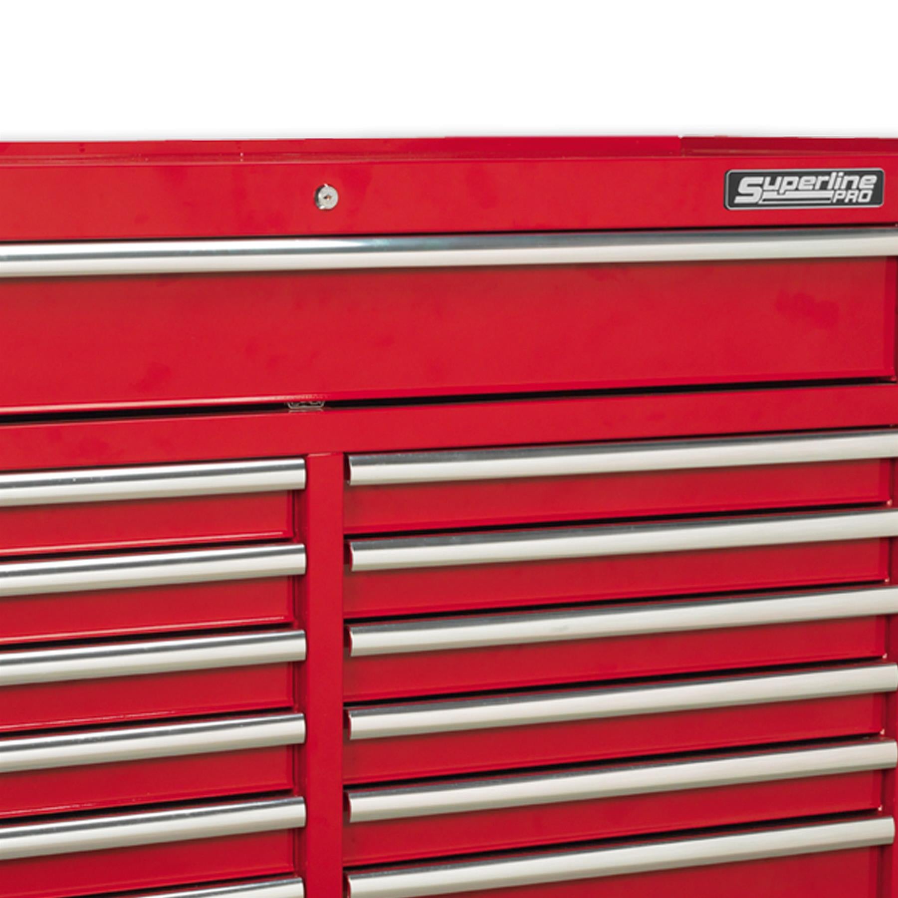 Sealey Rollcab 13 Drawer with Ball Bearing Slides - Red