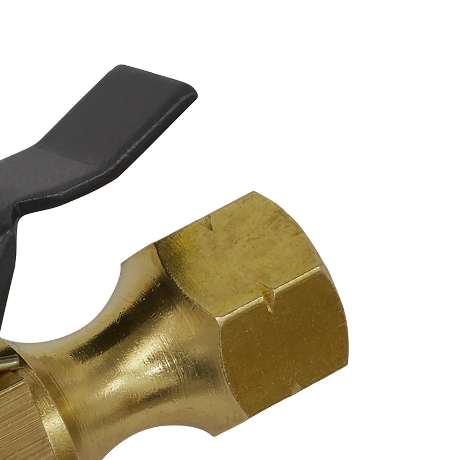 Sealey Clip-On Connector for Tyre Inflators 1/4"BSP Fitting