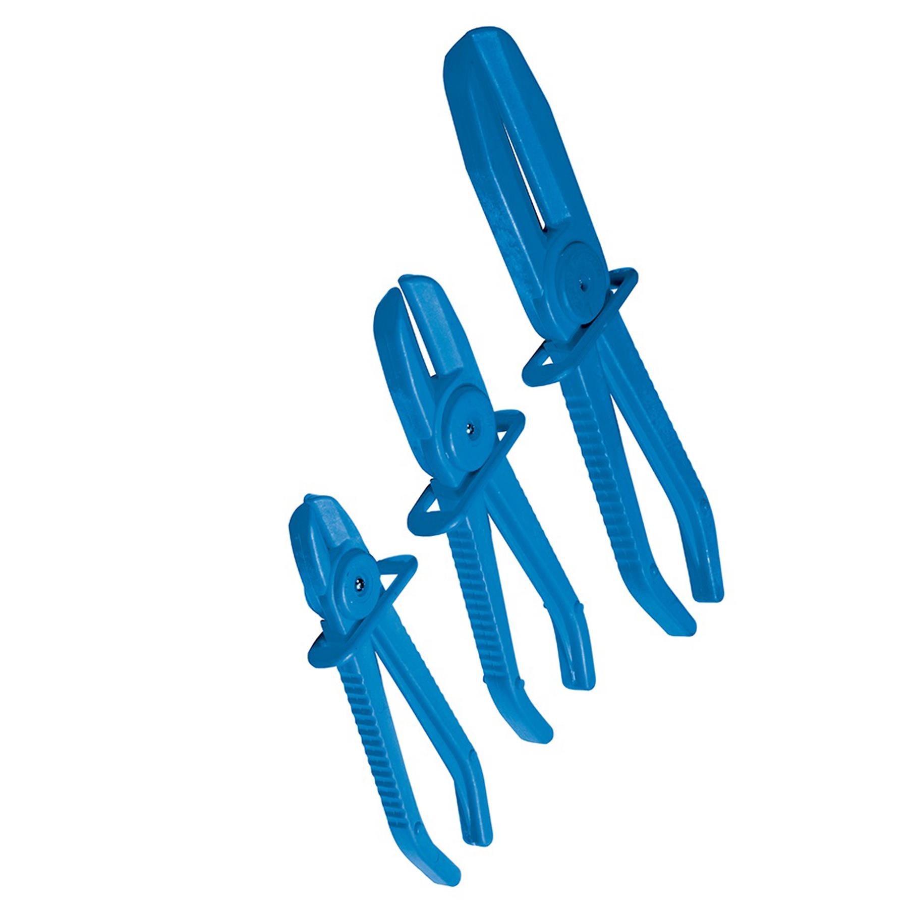 Professional 3Pc Flexible Hands Free Hose / Pipe Clamp Plier Set Brake Radiator