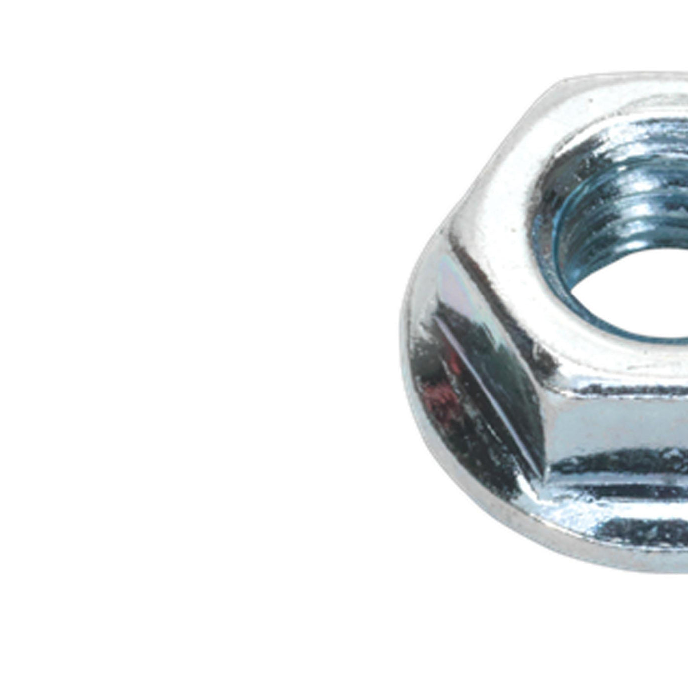 Sealey Flange Nut Serrated M8 Zinc Pack of 100