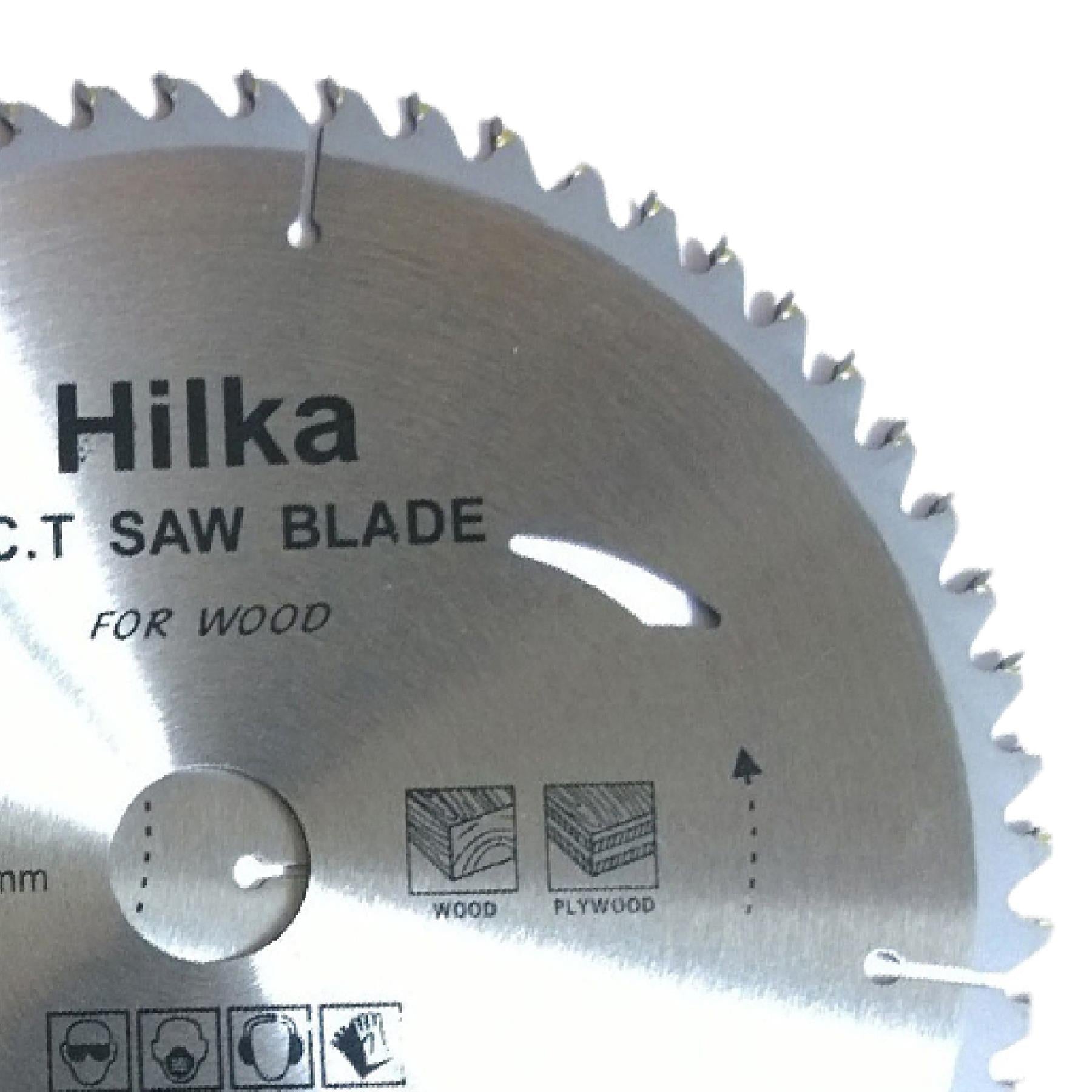 2 Piece TCT Circular Saw Blades 10" 250mm x 30mm Bore Pro Craft By Hilka