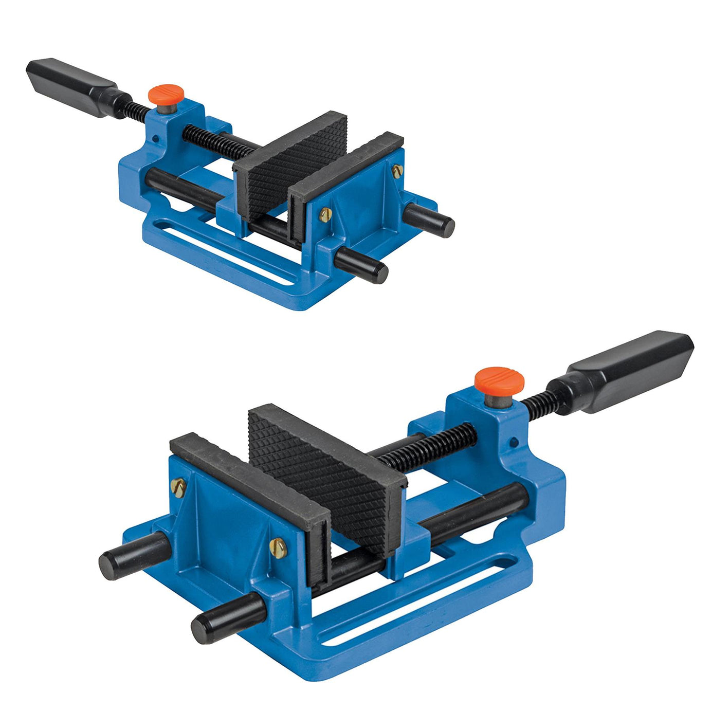Quick Release Drill Vice 100mm For Drill Stand Or Work Bench Strong Aluminium