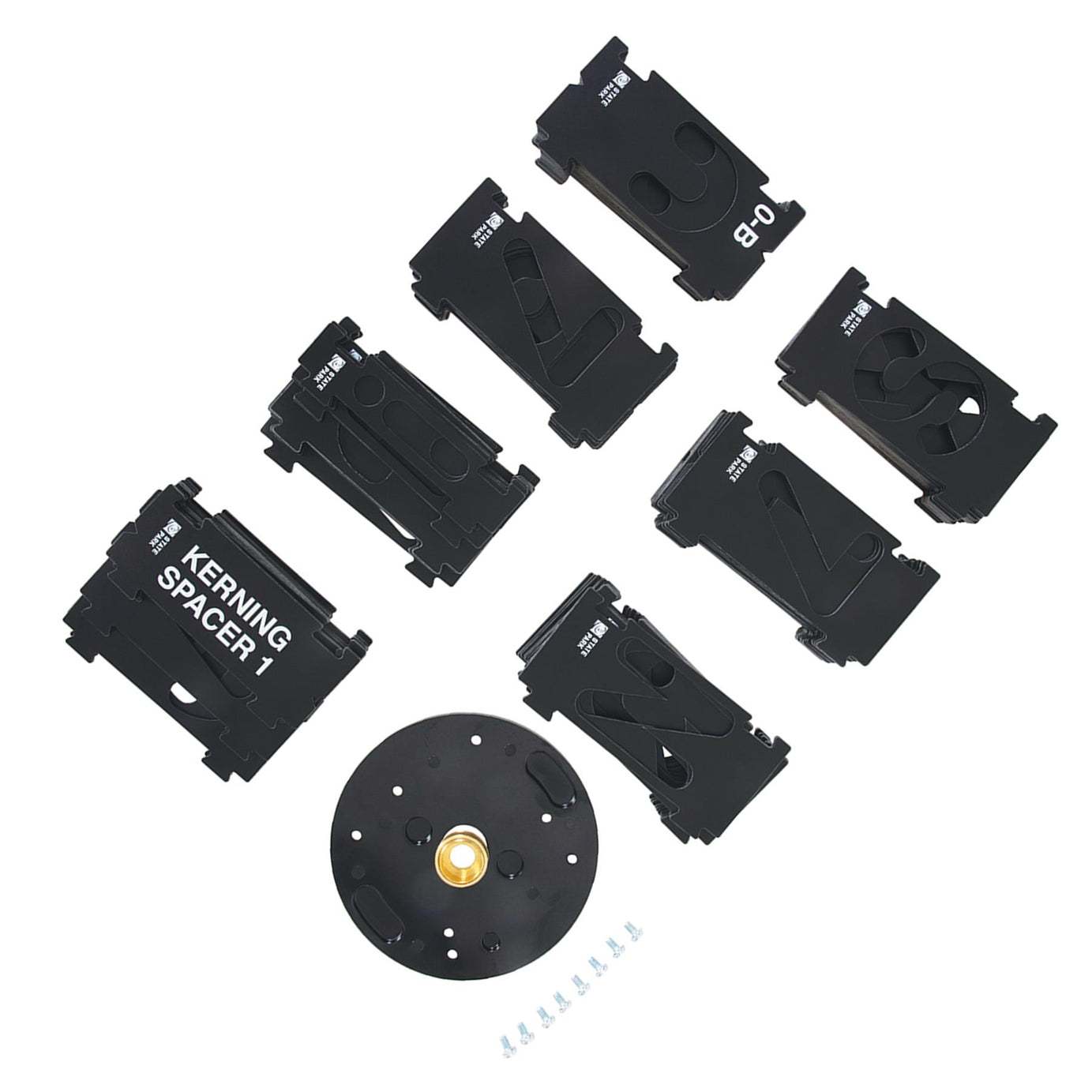 Interlock Signmakers Kit 2-1/4" Template thickness 2mm (3/32")