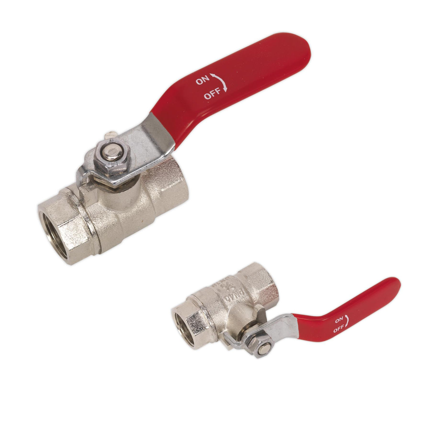 Sealey Lever Ball Valve 3/8"BSP (F) x 3/8"BSP (F)