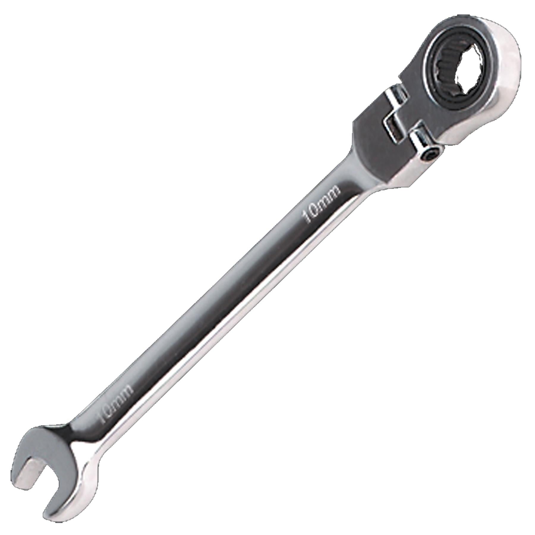 Sealey Flexi-Head Ratchet Combination Spanner 10mm