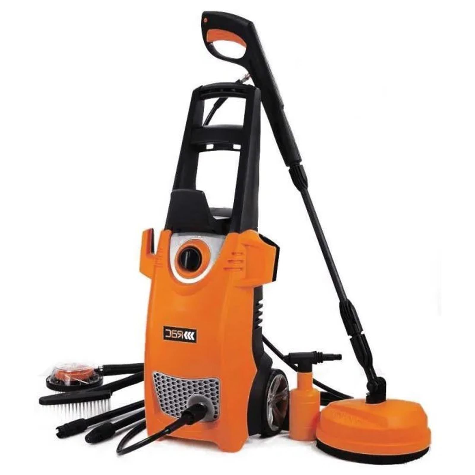 Heavy Duty Rac 2000W 150 Bar Pressure Washer Jet Wash Car & Home Patio Cleaner