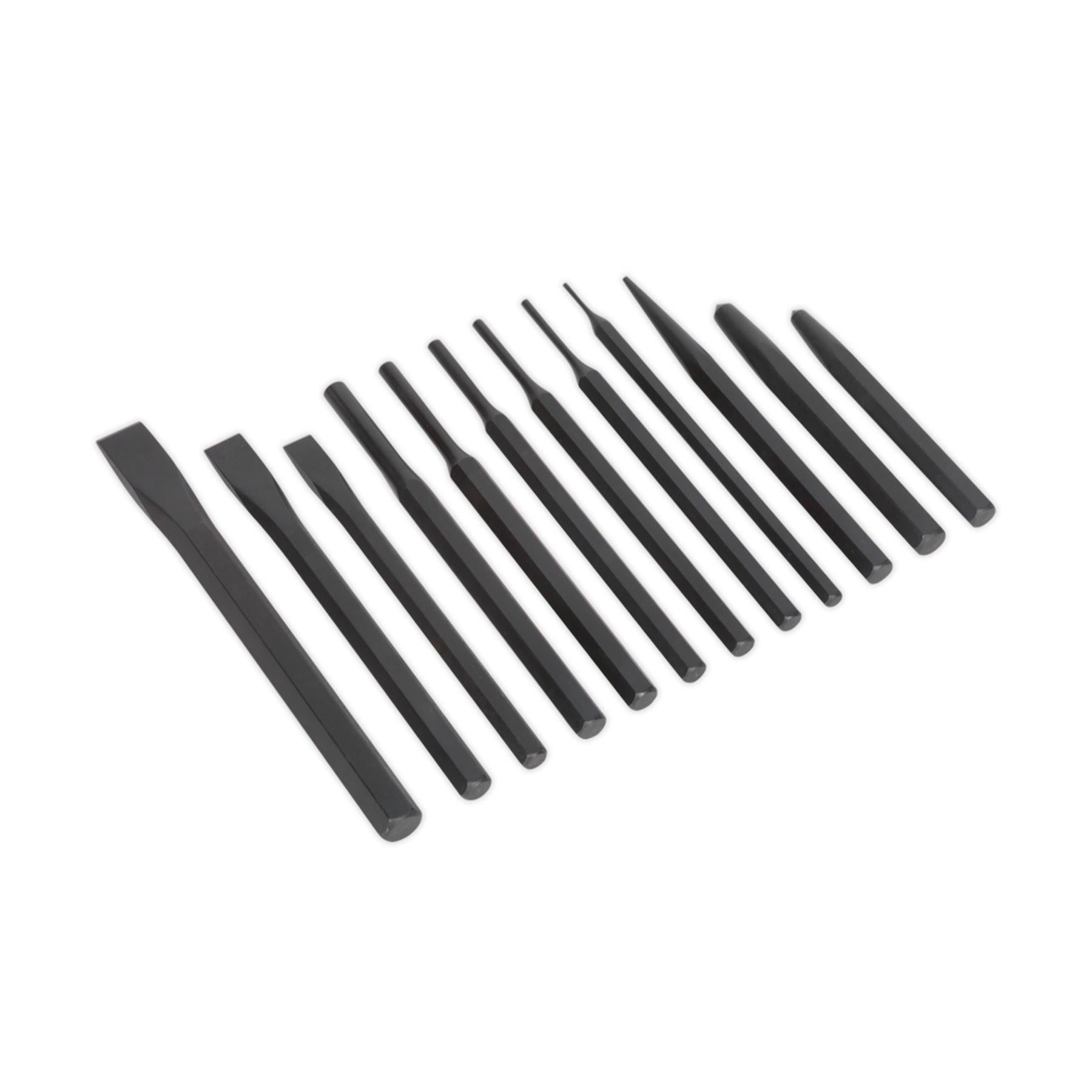 Sealey Punch & Chisel Set 12pc