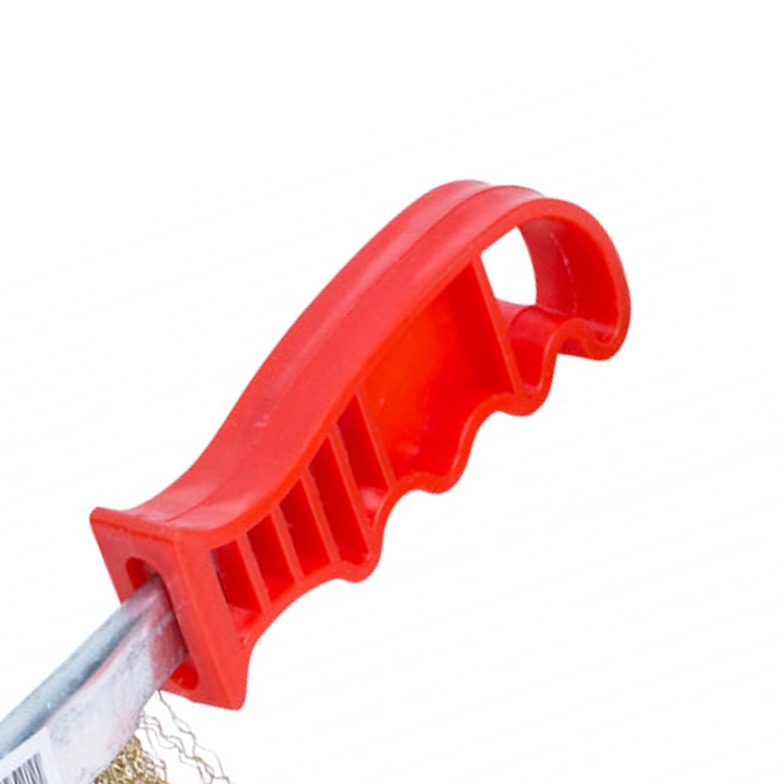 Hand Scratch Copper Wire Brush Good Grip Handle Paint Dirt Rust Bluespot
