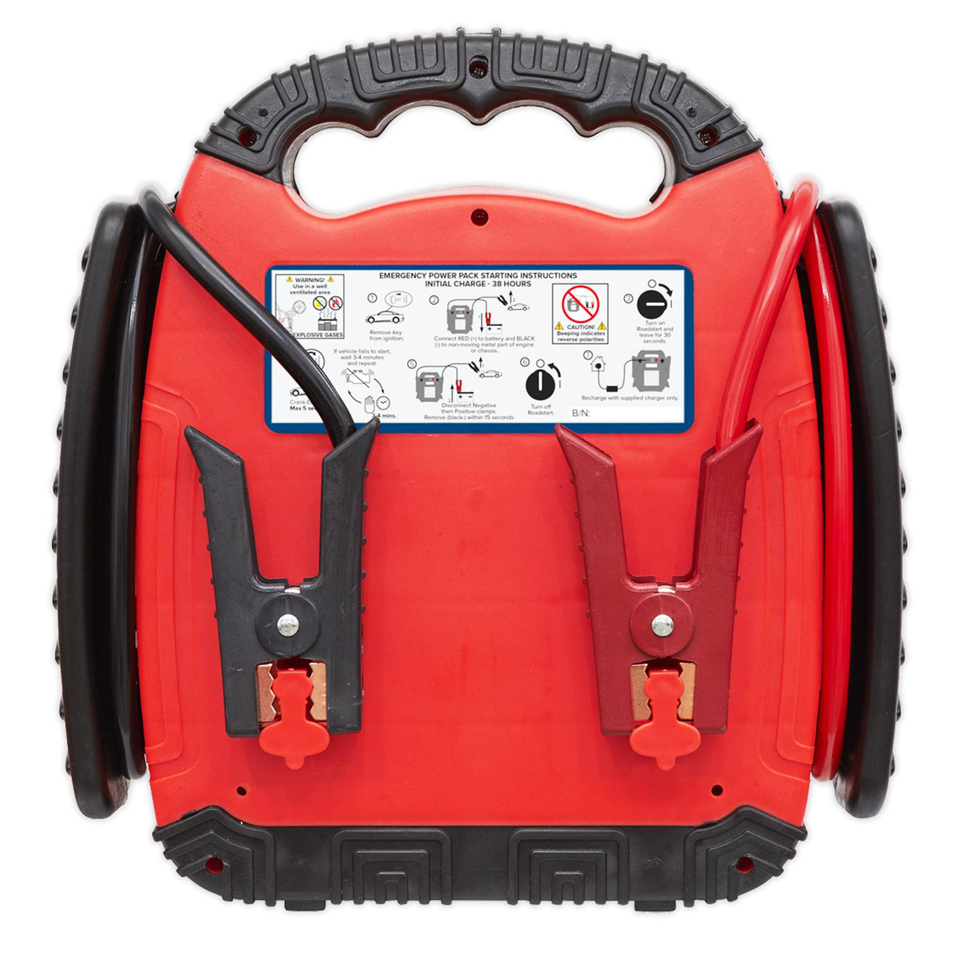 Sealey RoadStart Emergency Jump Starter 12V 900A Peak Amp - RED