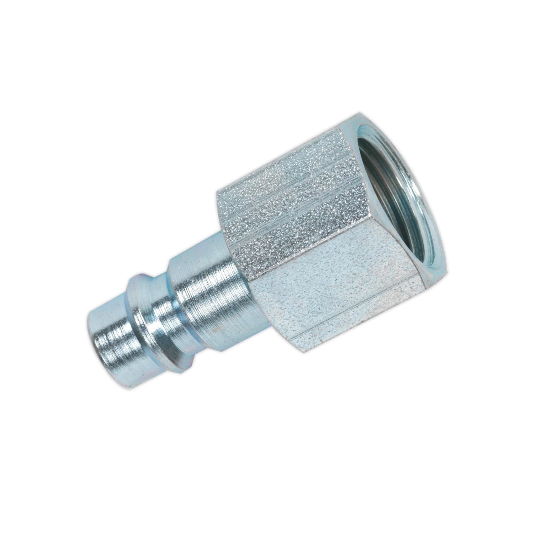 Sealey Screwed Female Adaptor Air Line Connector Quick Coupling 3/8"BSP Pack of 2