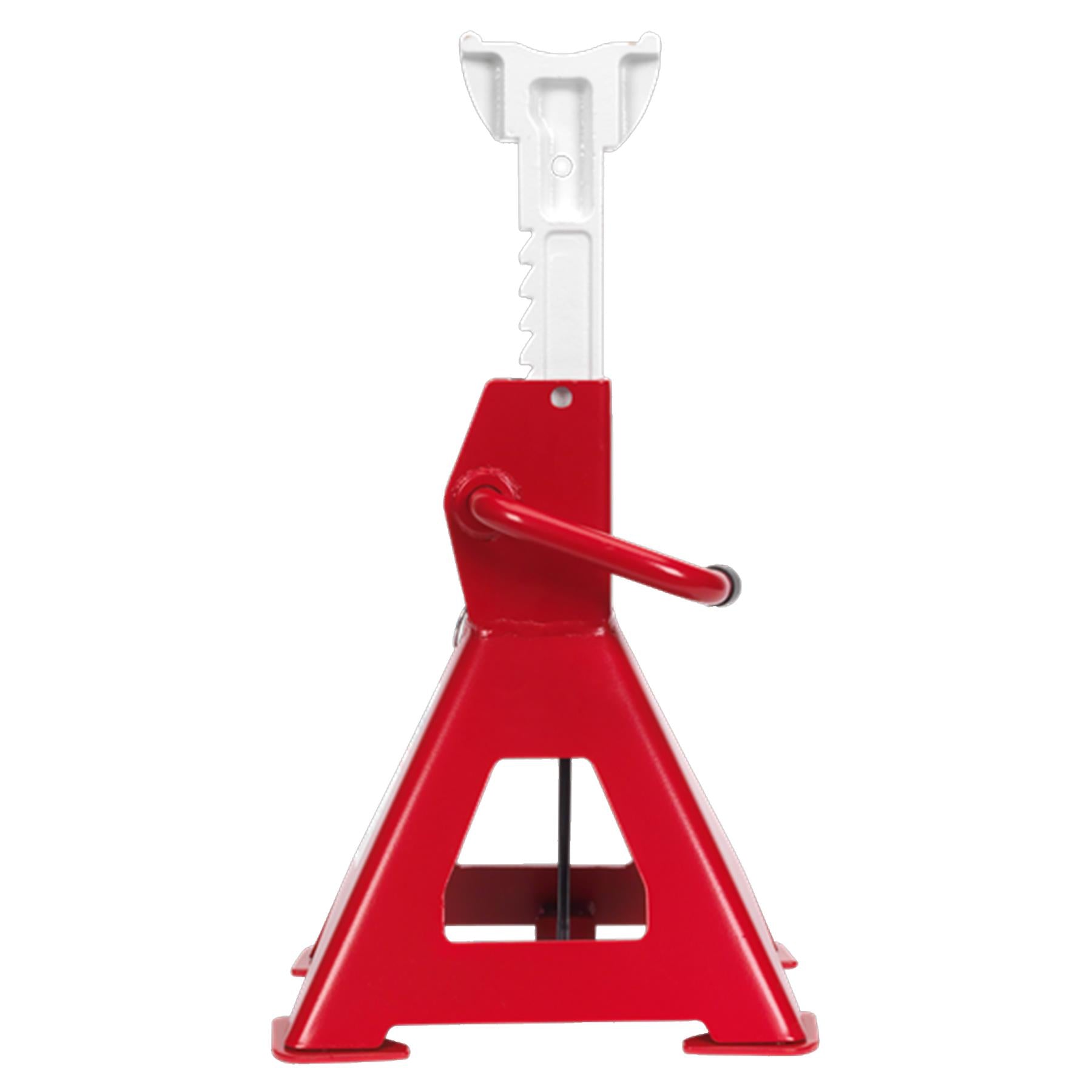 Sealey Pair Of 3 Tonne Axle Stands Lifting Capacity Per Stand Auto Rise Ratchet