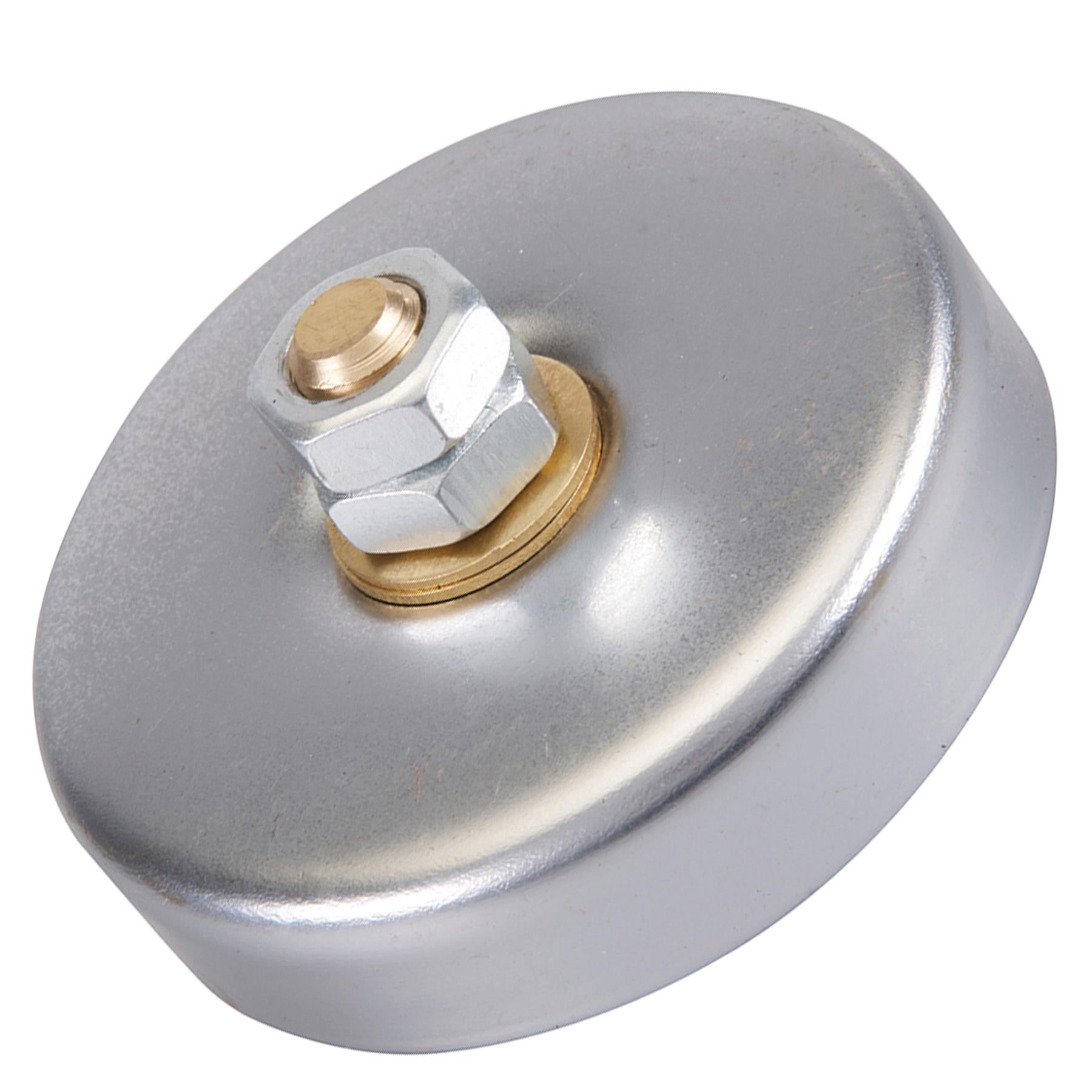 16kg (35lb) 90mm Diameter Magnetic Earth Block -For Quick Earthing Welders