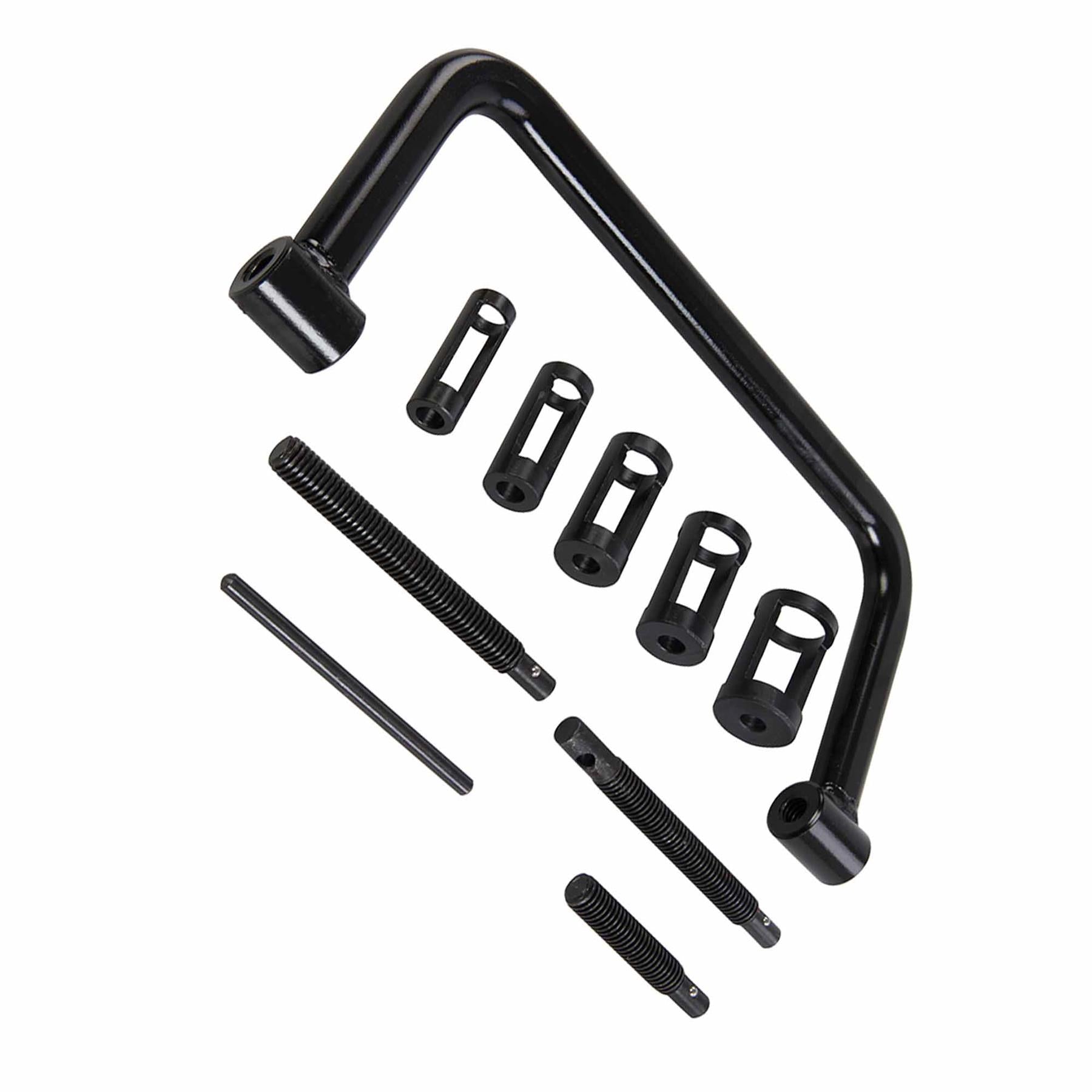 Valve Spring Compressor Tool Set 10Pc 16 - 30mm With Black Phosphate Finish