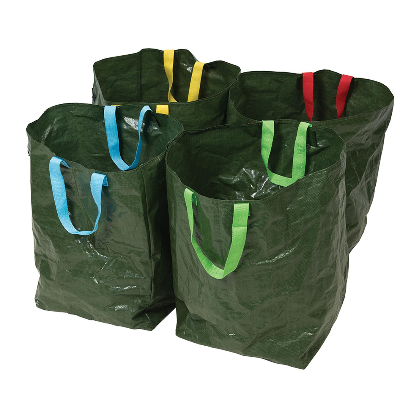 Durable Recycling Bags Uv-Stabilised / Waterproof & Tear Proof 4Pk 400X320X320mm