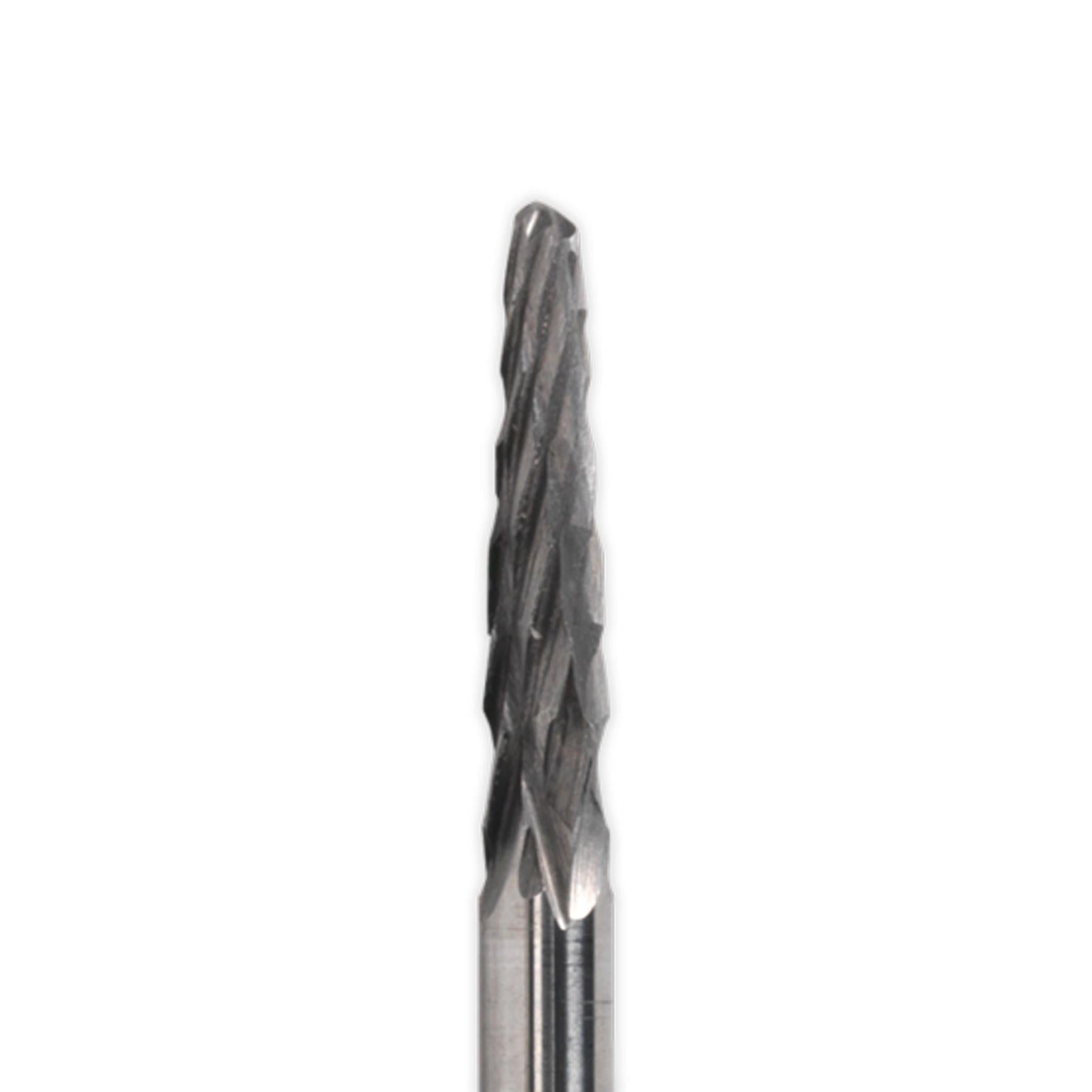 Sealey Micro Carbide Burr Ball Nose Taper 3mm Pack of 3