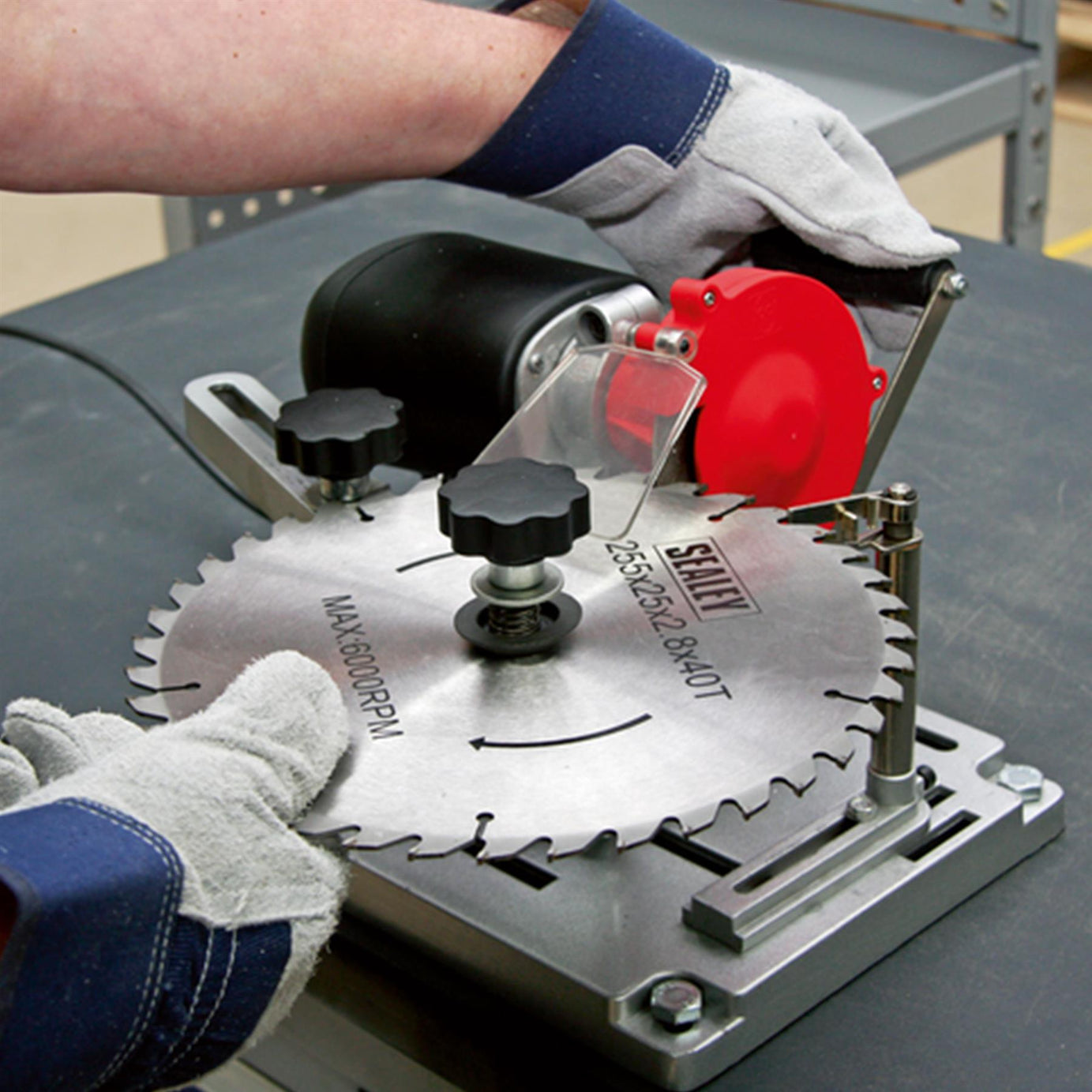 Sealey Saw Blade Sharpener - Bench Mounting 110W