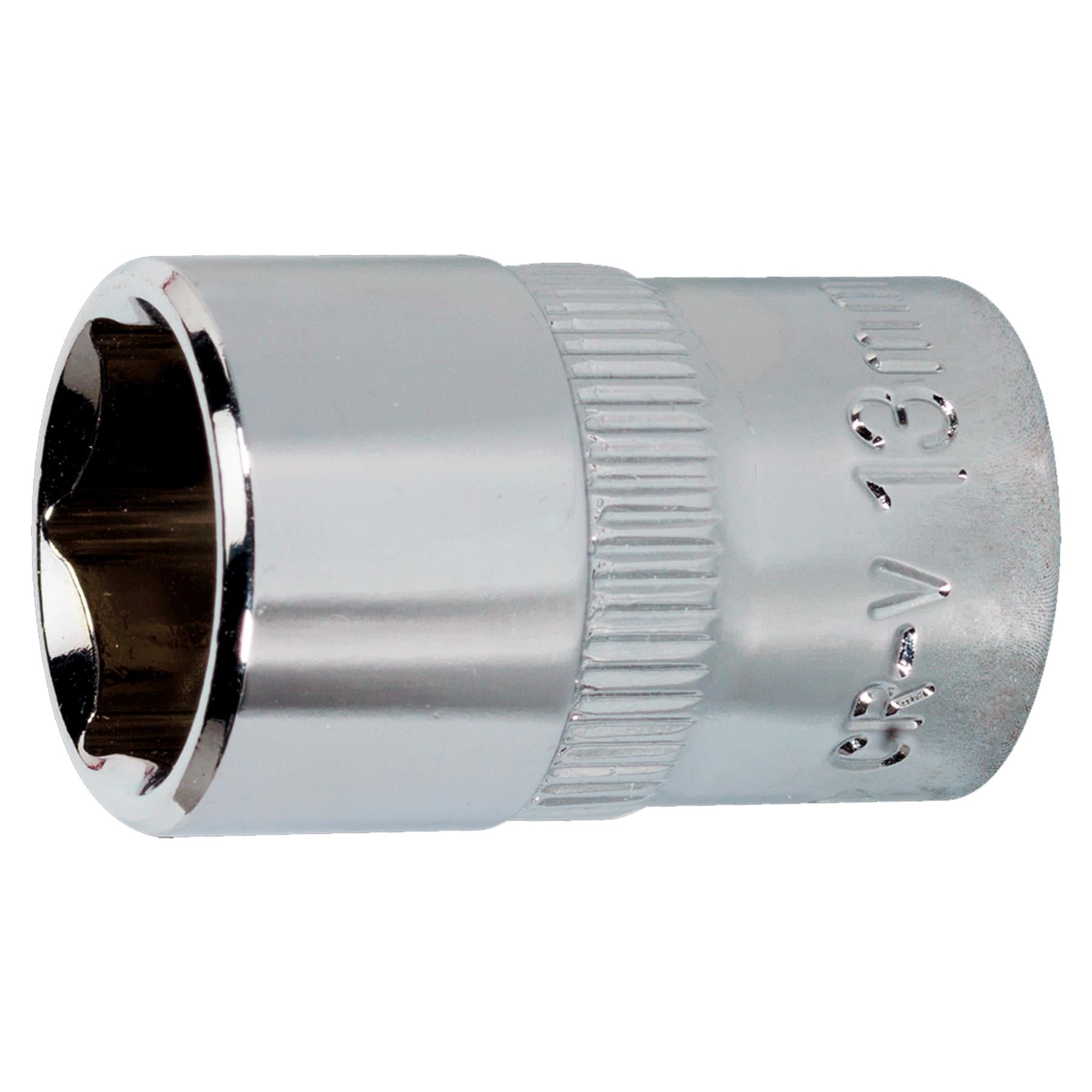 Sealey WallDrive Socket 13mm 3/8"Sq Drive Fully Polished