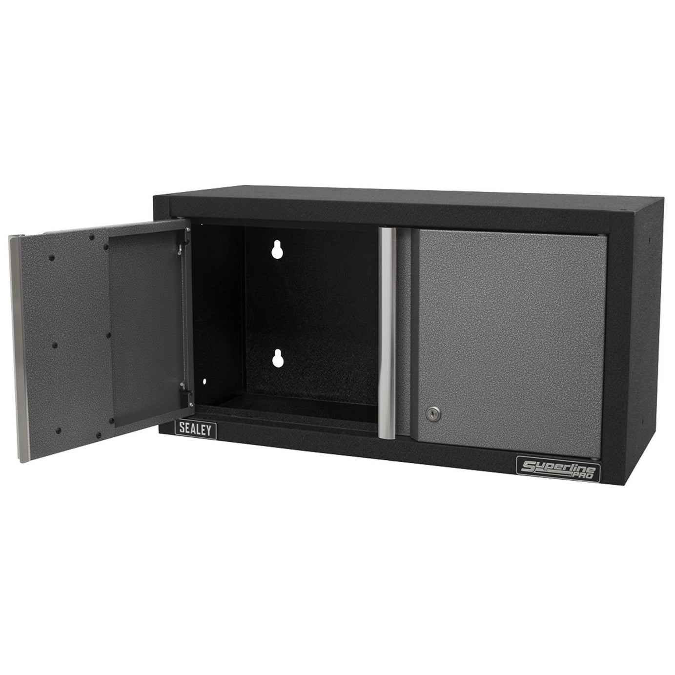 Sealey Modular Wall Cabinet 2 Door 680mm  high quality lock supplied With two keys.